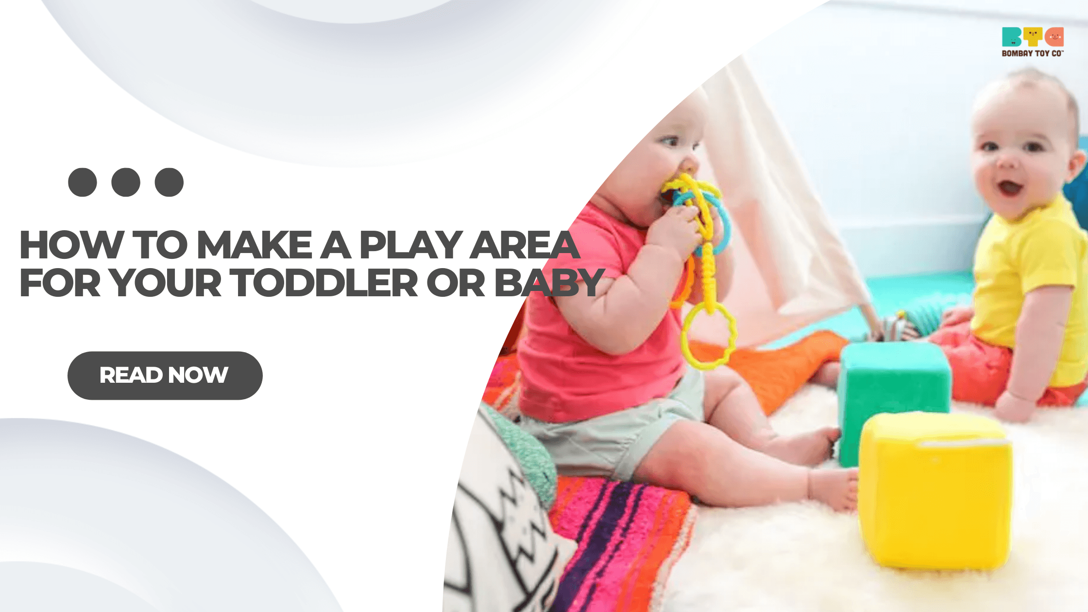 Baby's Play Area: How to Make a Play Area for Your Toddler or Baby - Bombay Toy Company
