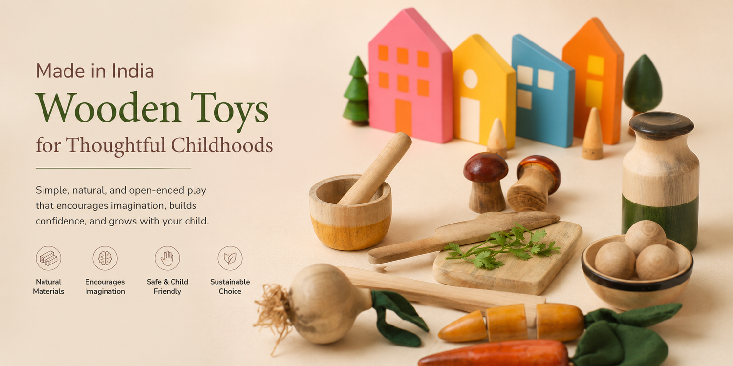 Made in India Wooden Toys for Thoughtful Childhoods