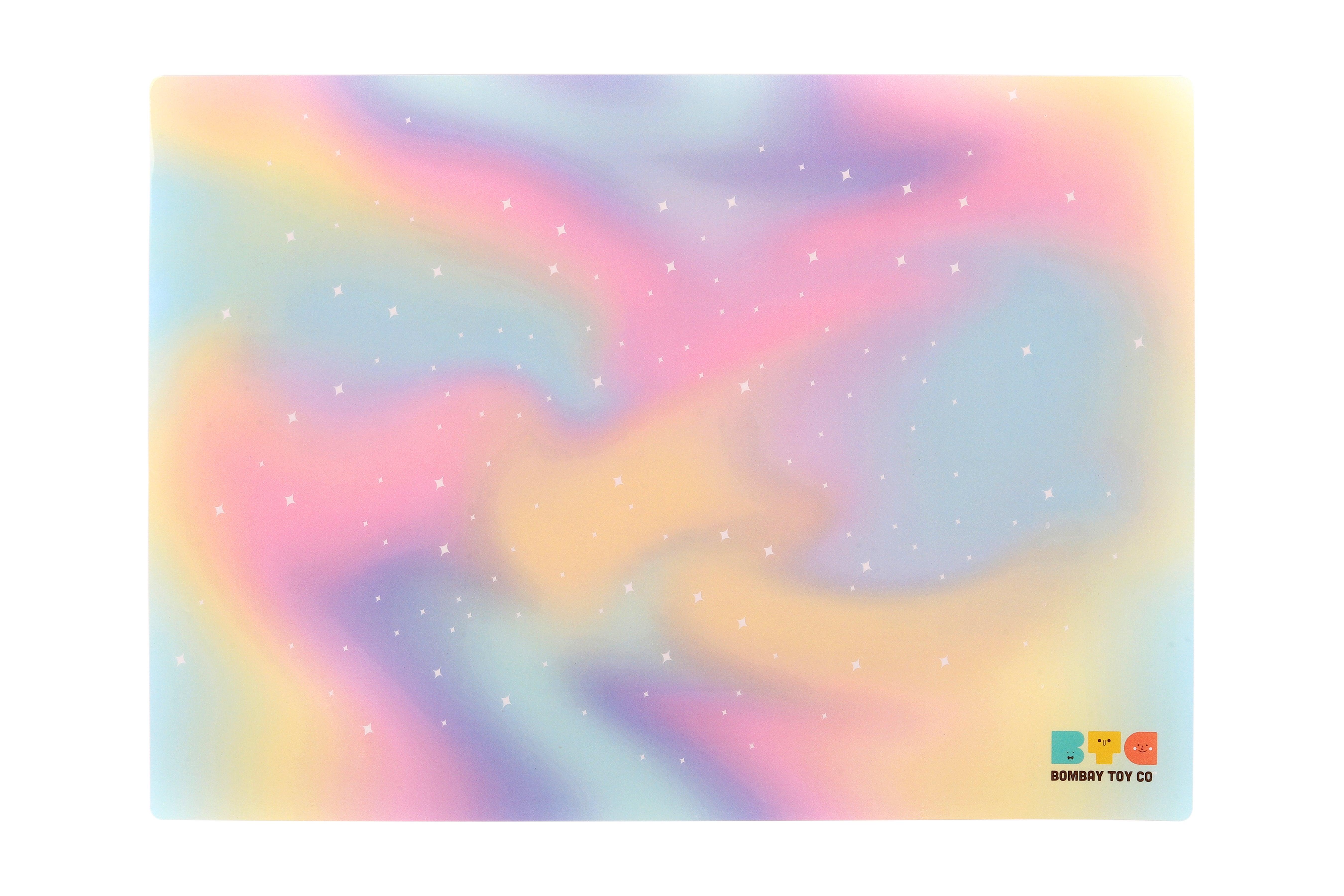 Play Dough Mat | Magical Unicorn Theme | Reusable - Bombay Toy Company