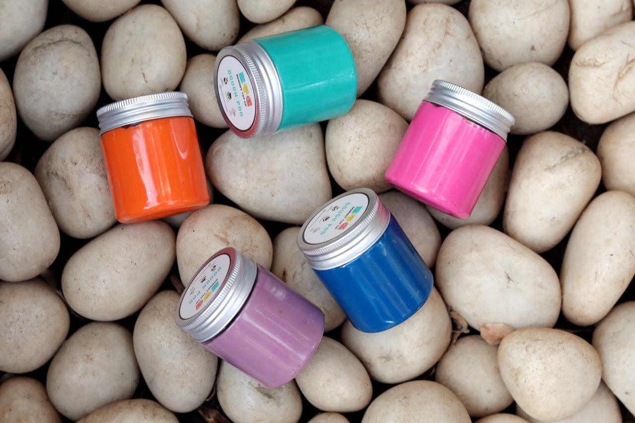 Natural Dough Pods | Set of 5 | 100 grams | Set A - Bombay Toy Company