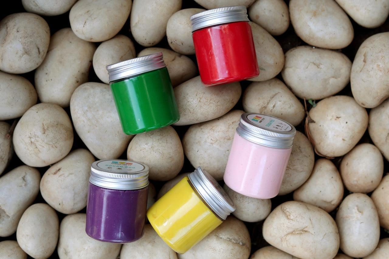 Natural Dough Pods | Set of 5 | 100 grams | Set B - Bombay Toy Company