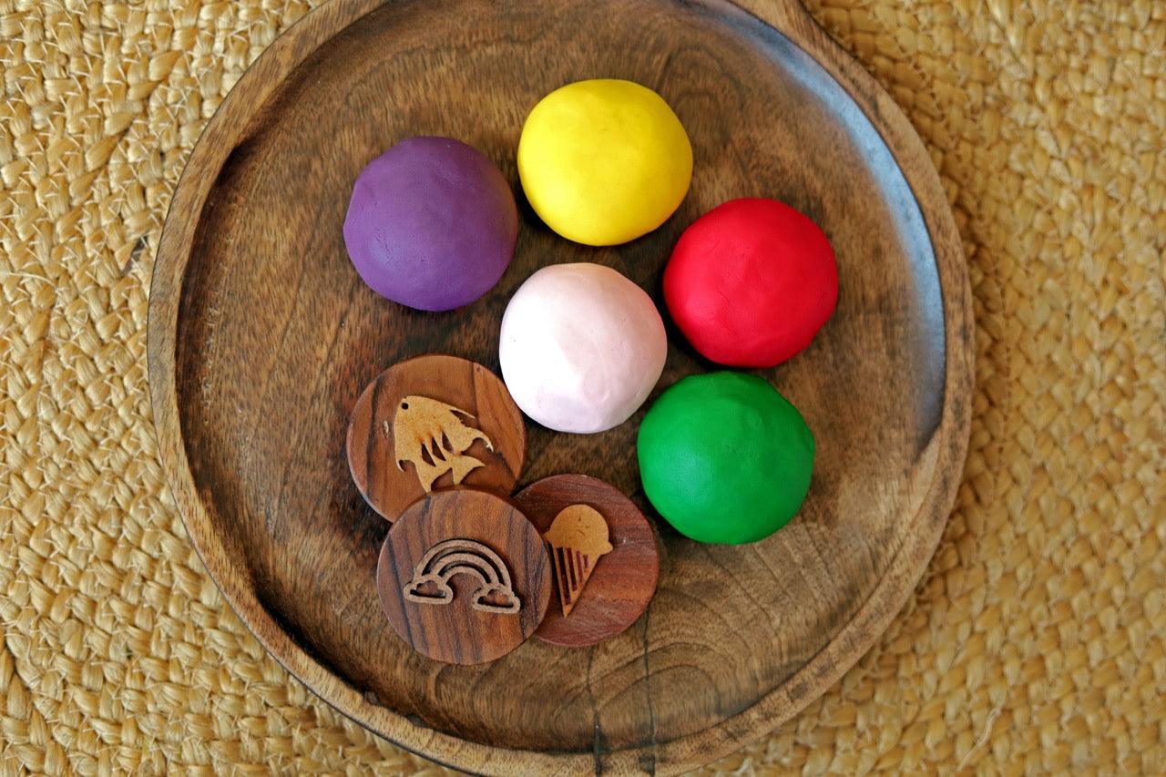 Natural Dough Pods | Set of 5 | 100 grams | Set B - Bombay Toy Company