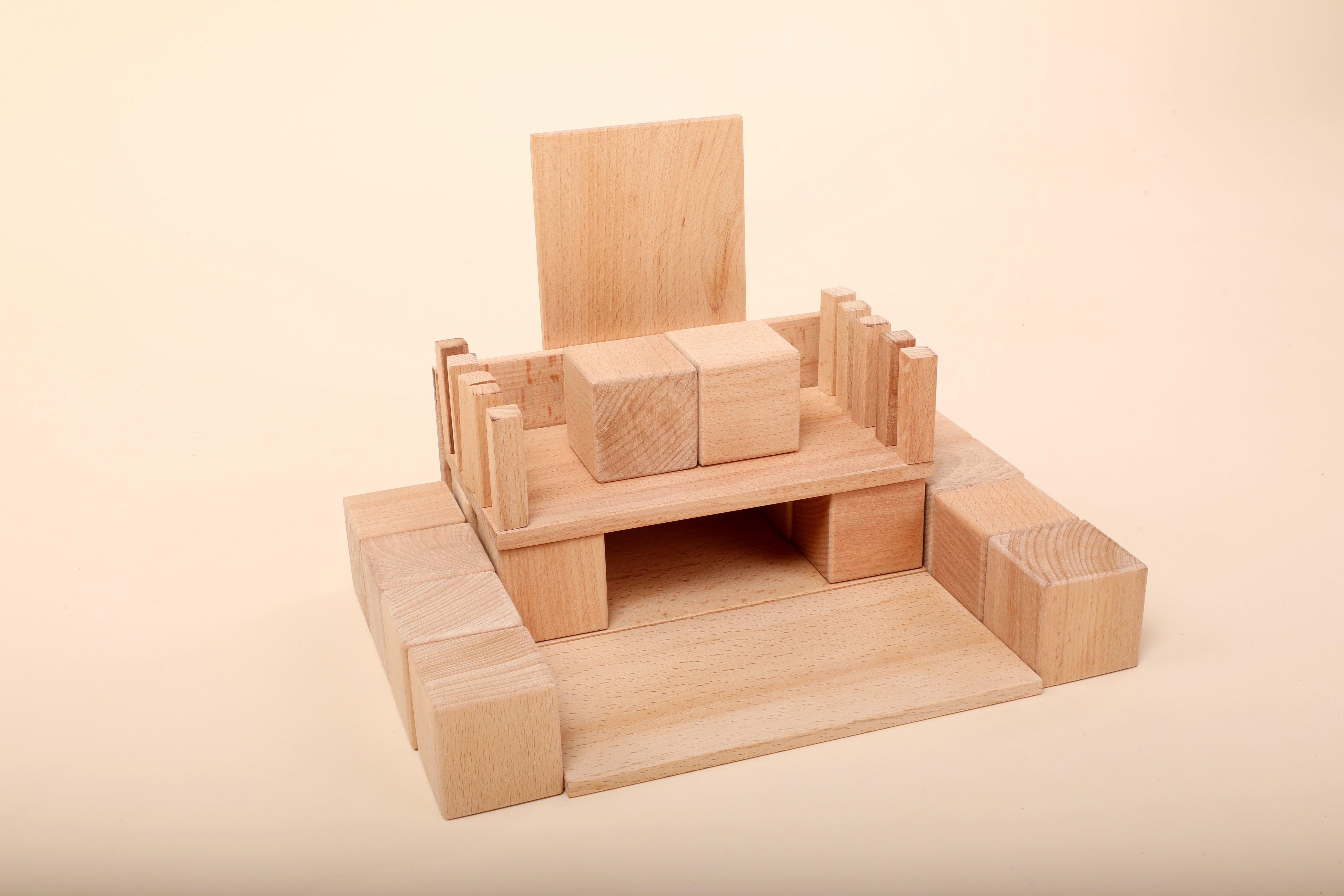 Wooden Blocks Toy for Kids | Starter Pack - Bombay Toy Company