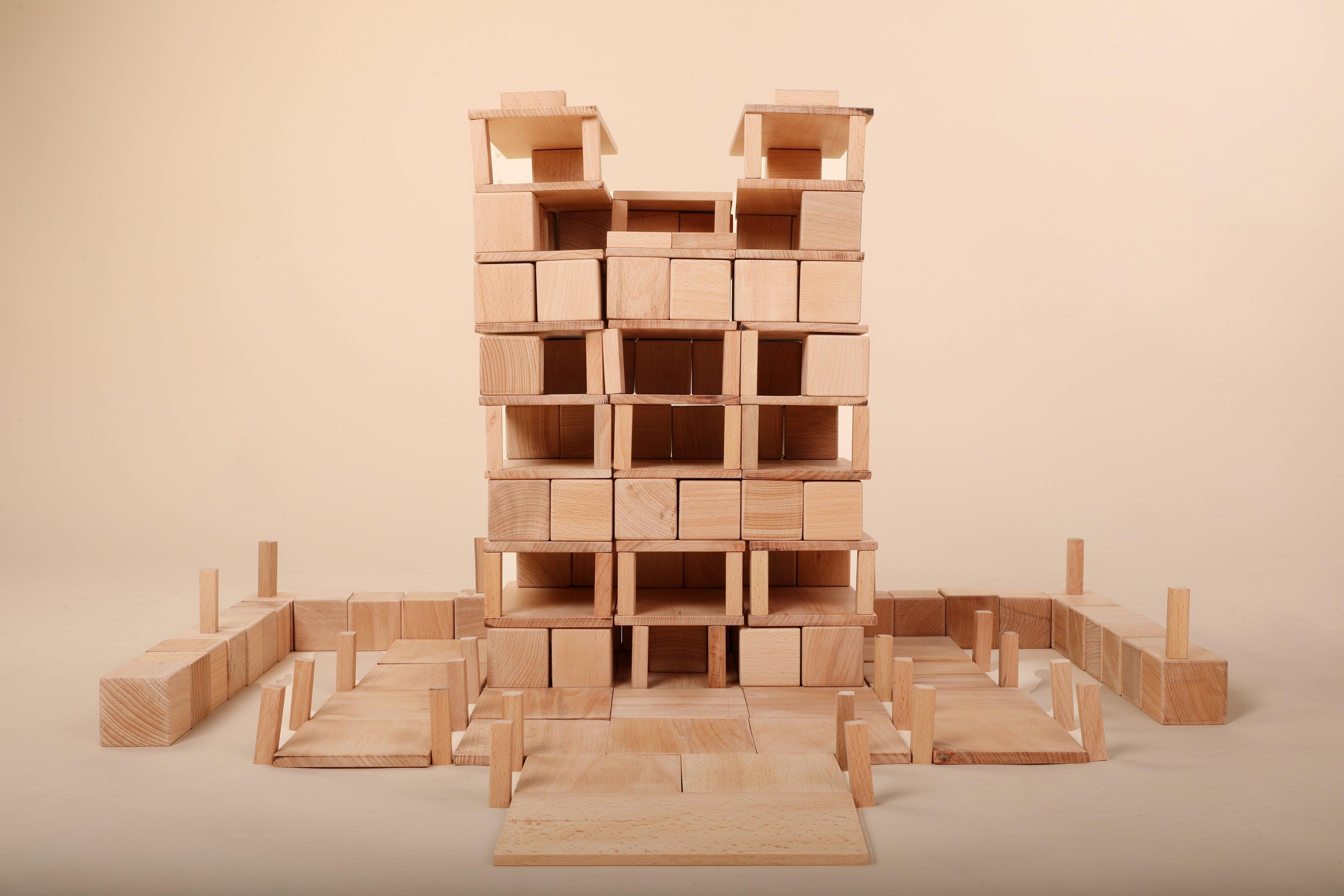 Wooden Blocks Toy for Kids | Adventurer pack - Bombay Toy Company