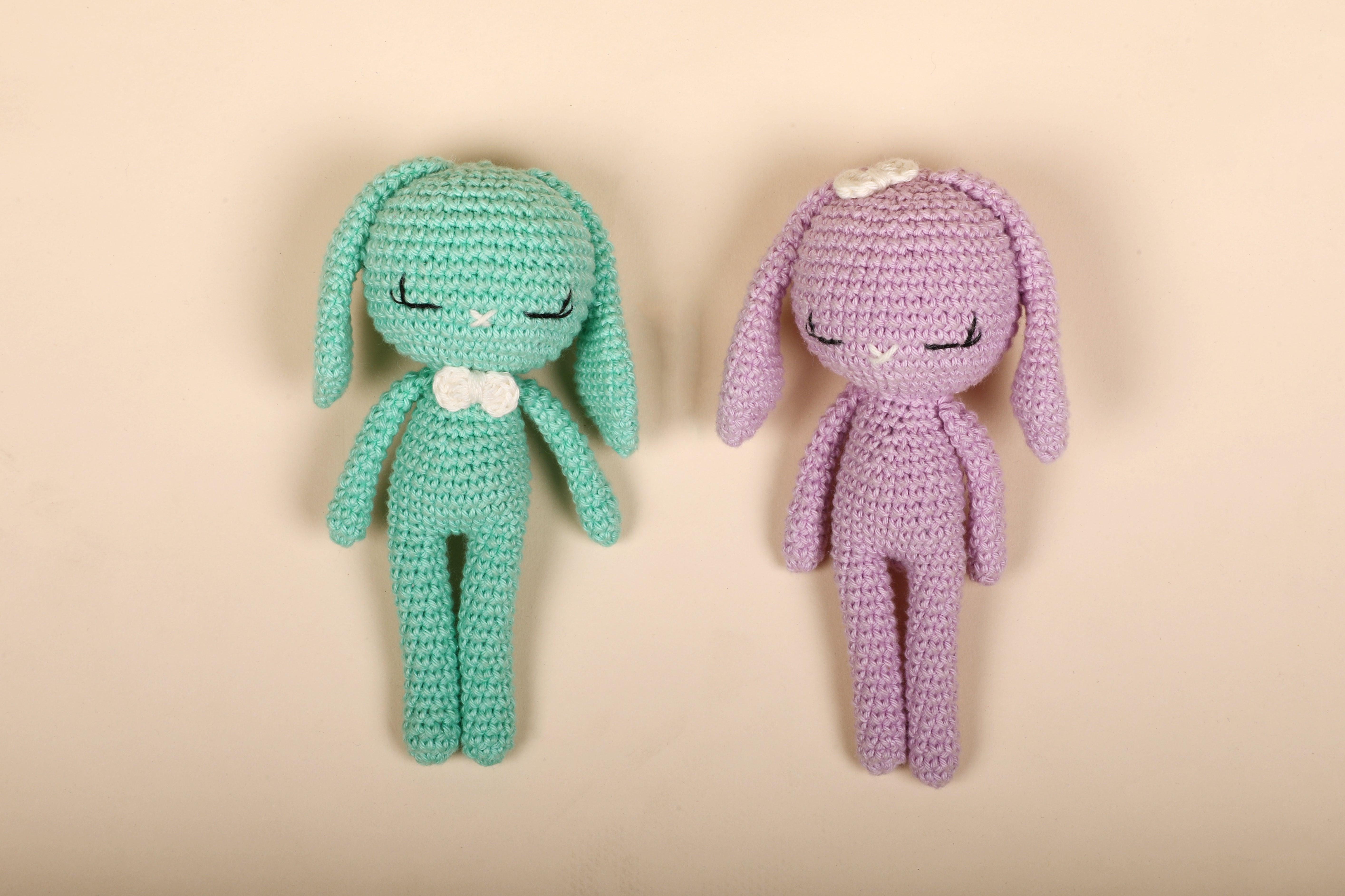 Crochet Doll for Babies | Bears & Bunnys - Bombay Toy Company