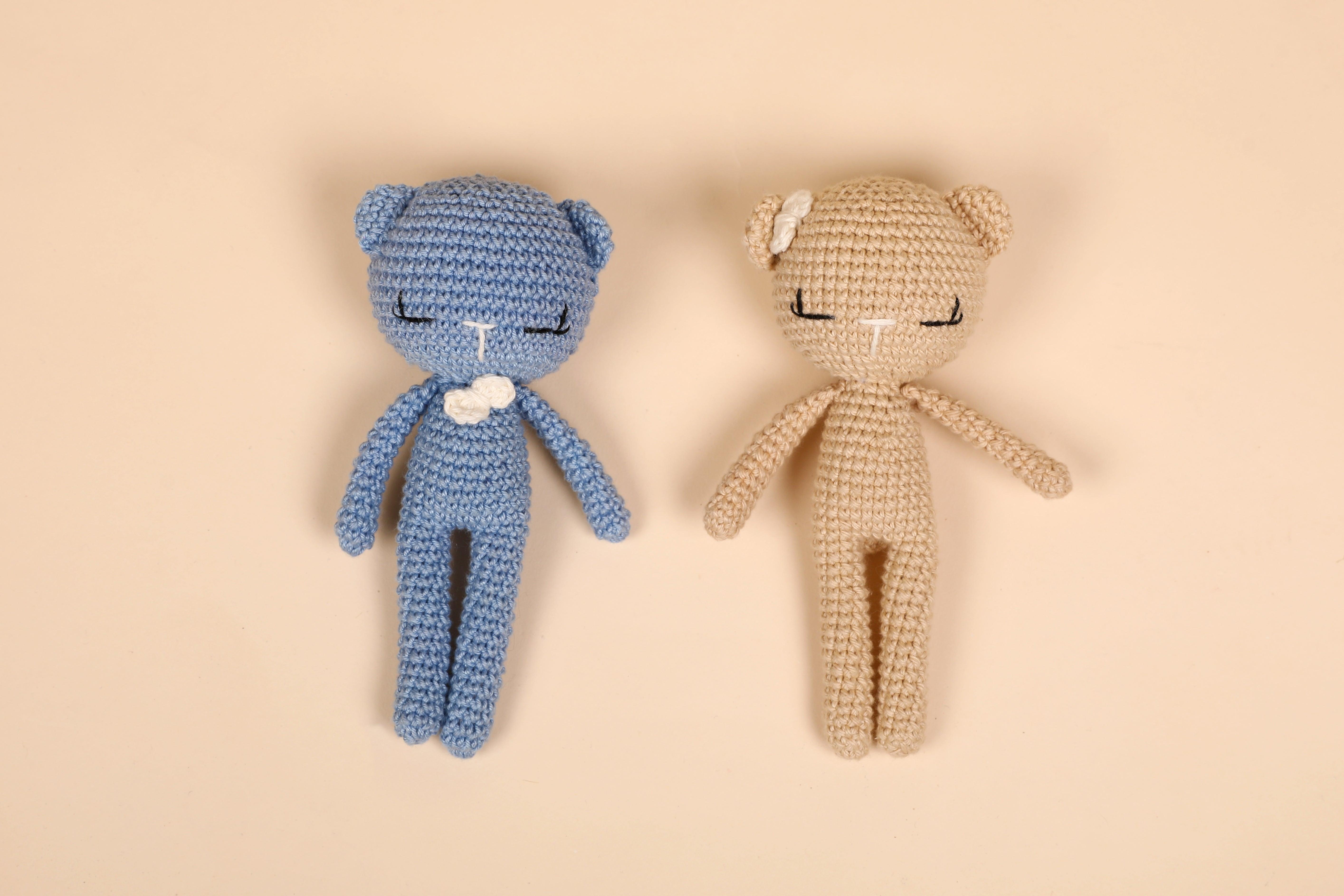 Crochet Doll for Babies | Bears & Bunnys - Bombay Toy Company