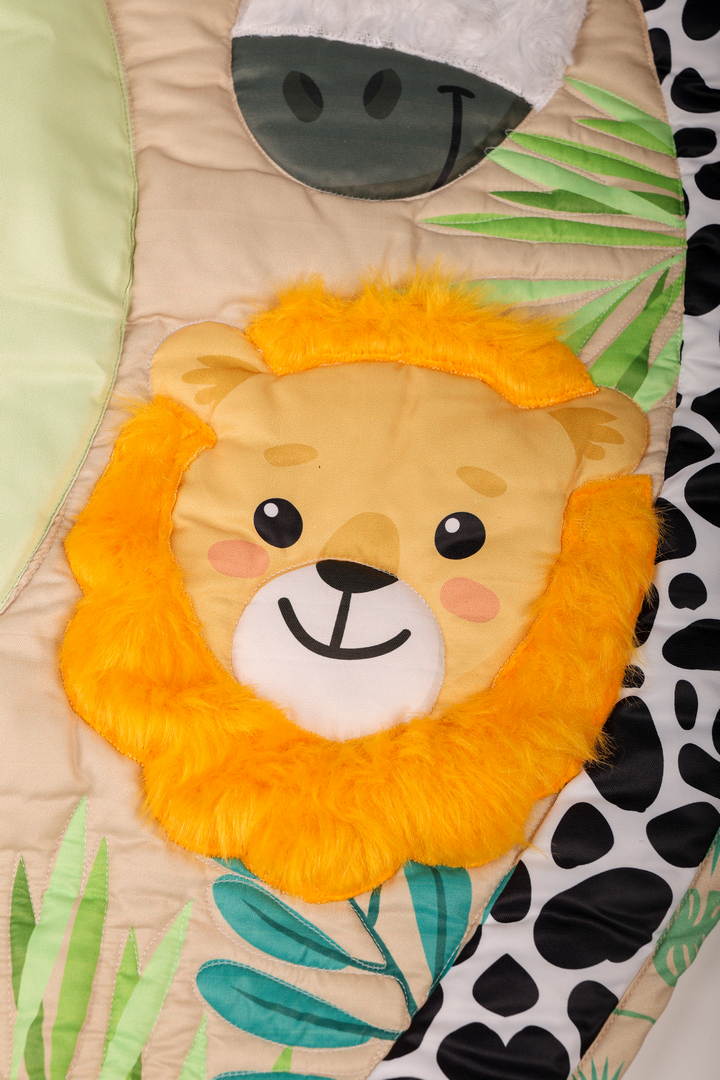 PRE ORDER | Sensory Newborn Play Mat in Jungle Theme