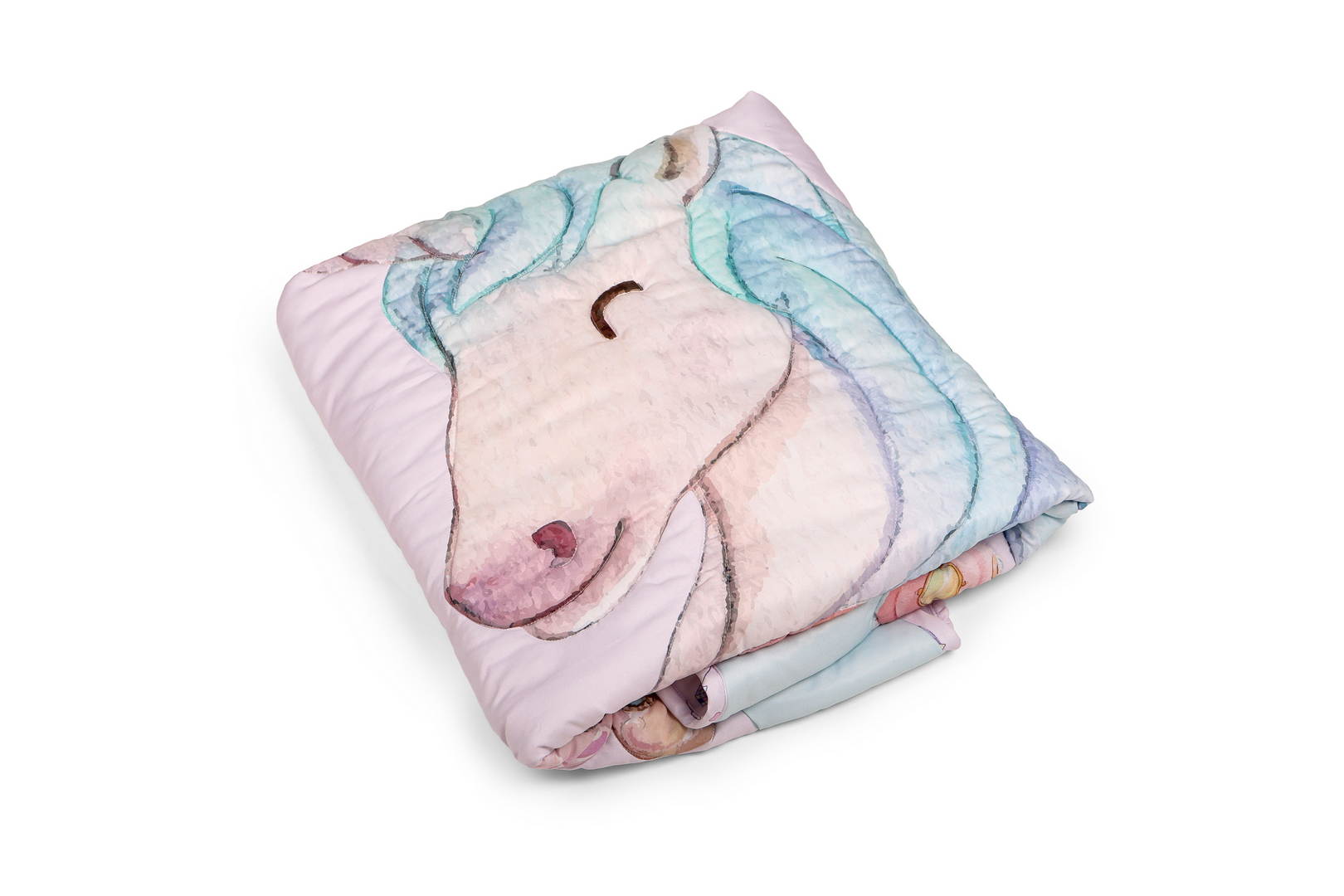 Round Unicorn Playmat