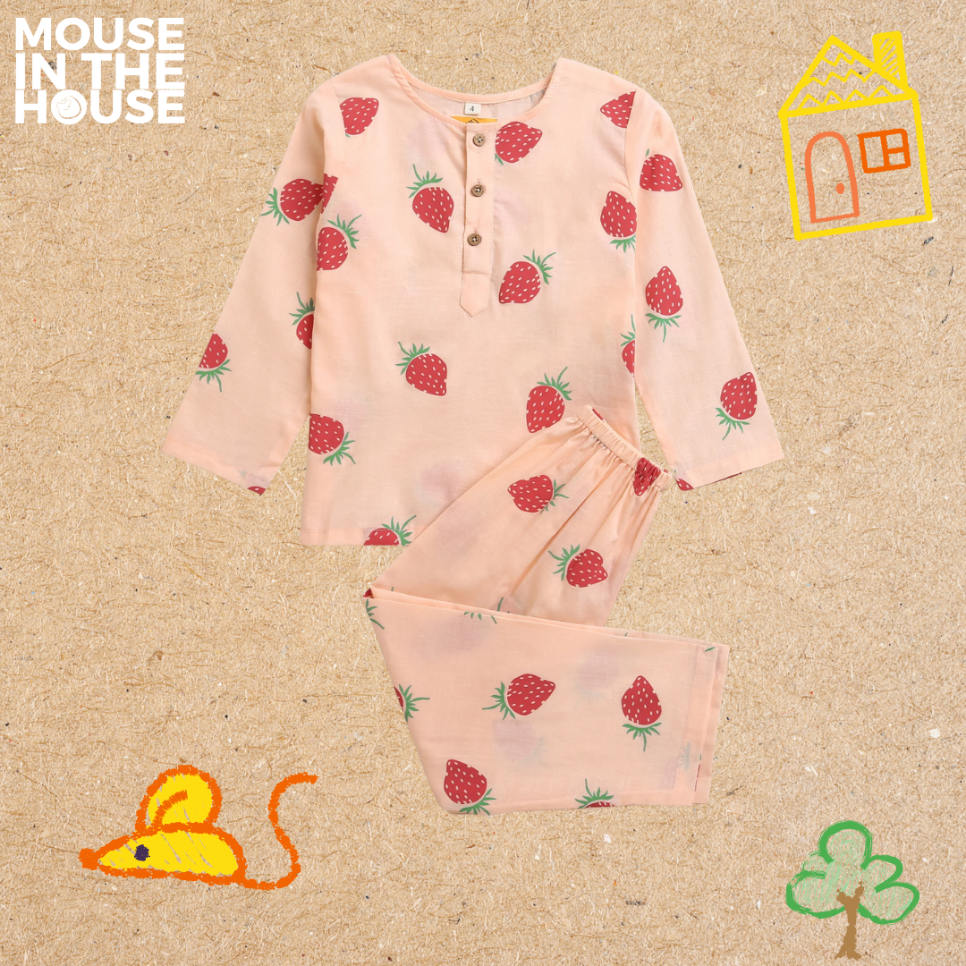 A Fresh Strawberry- Unisex Nightdress
