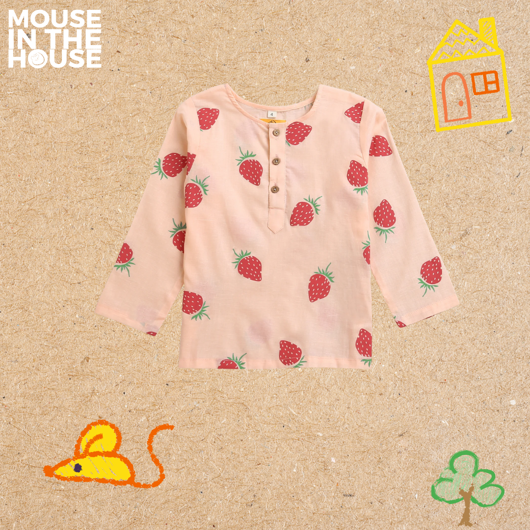 A Fresh Strawberry- Unisex Nightdress