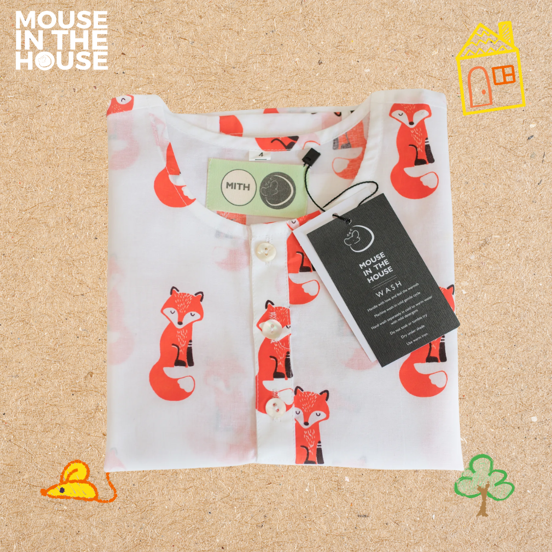 The Bushy Fox- Unisex Nightdress