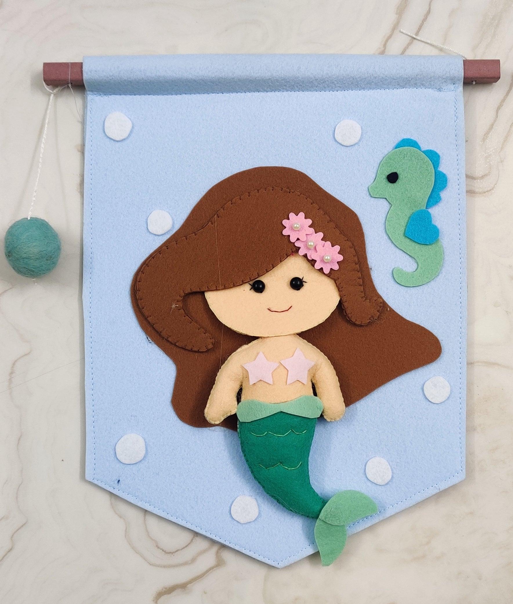 Personalized Felt Decor | Mermaid - Bombay Toy Company