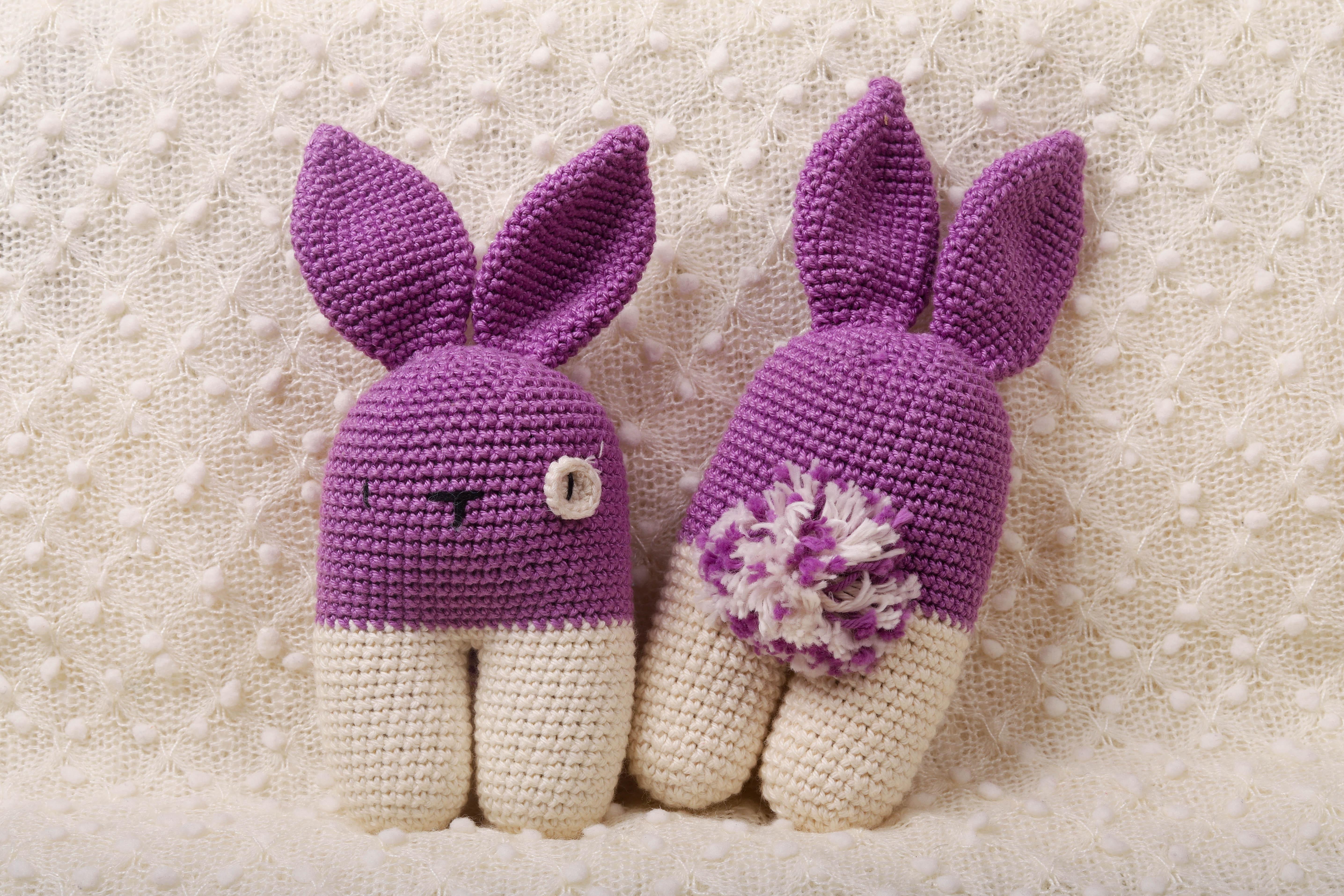 Crochet Rattle for Babies | Bubblegum Rattle - Bombay Toy Company
