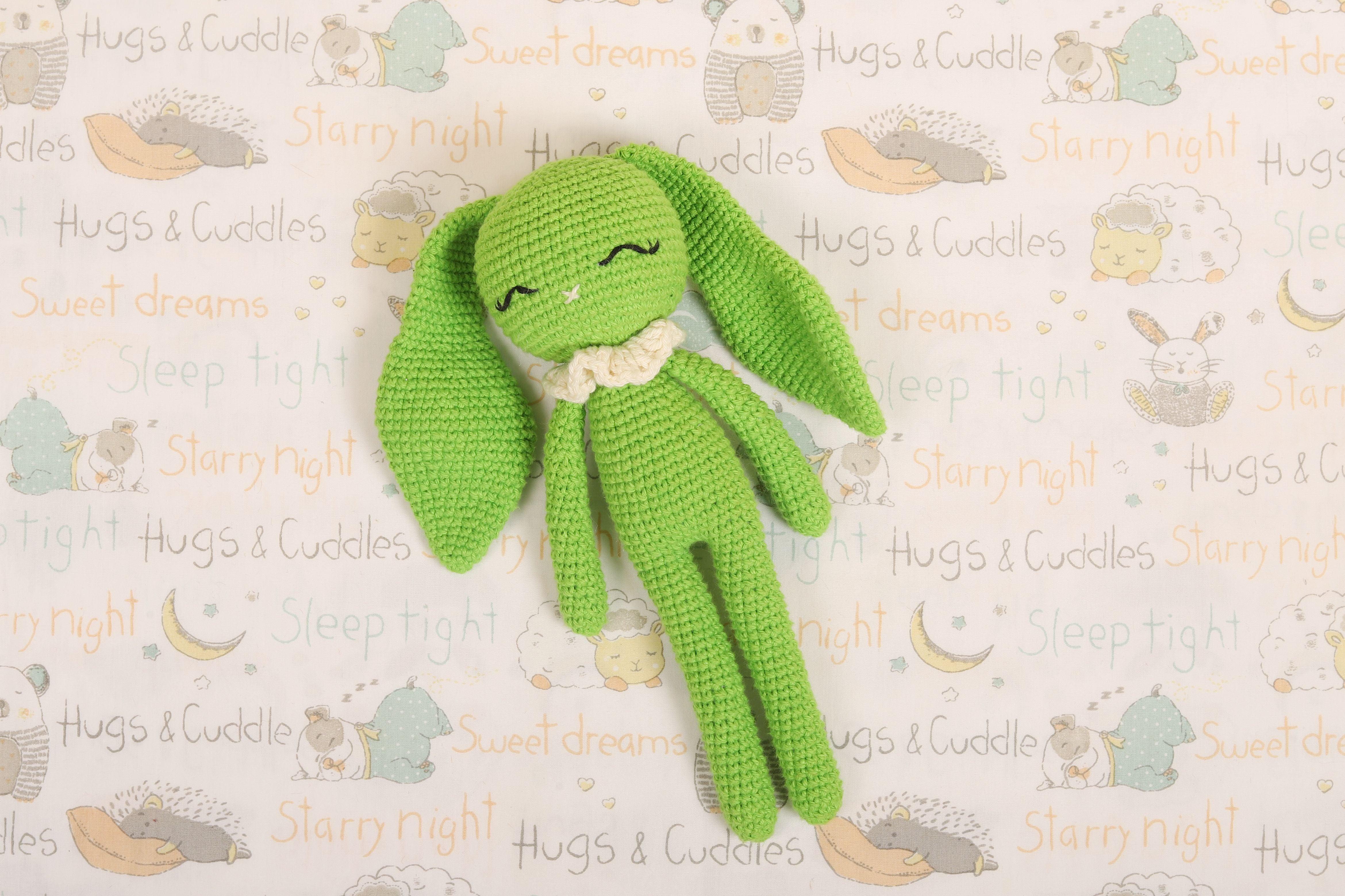 Crochet Doll for Babies | Hopper the Bunny - Bombay Toy Company