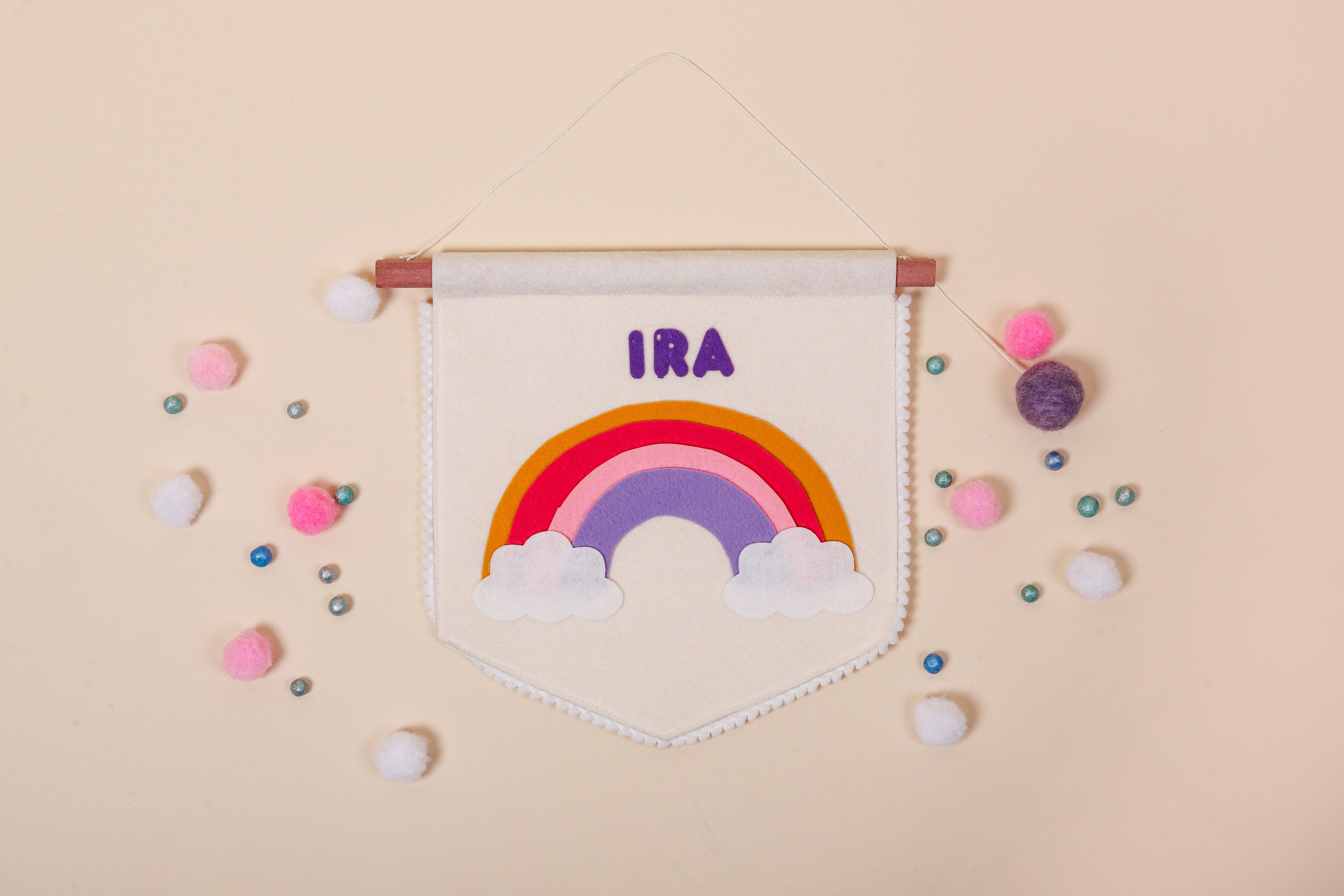 Personalized Felt Decor - Name Banners - Bombay Toy Company