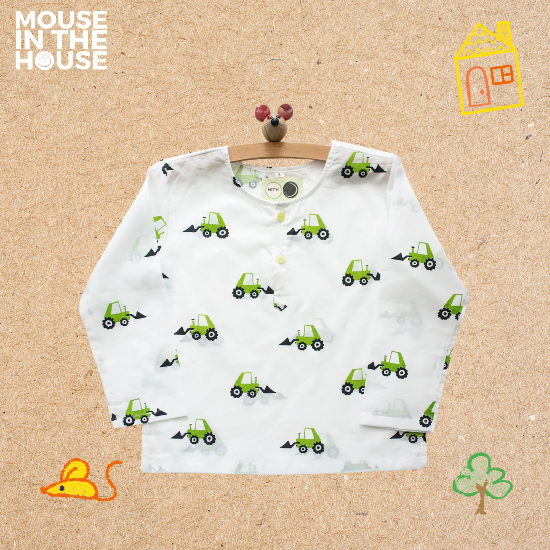 Scoopy Excavator- Unisex Nightdress