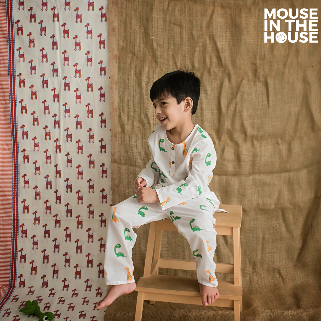 Dino Friends- Unisex Nightdress