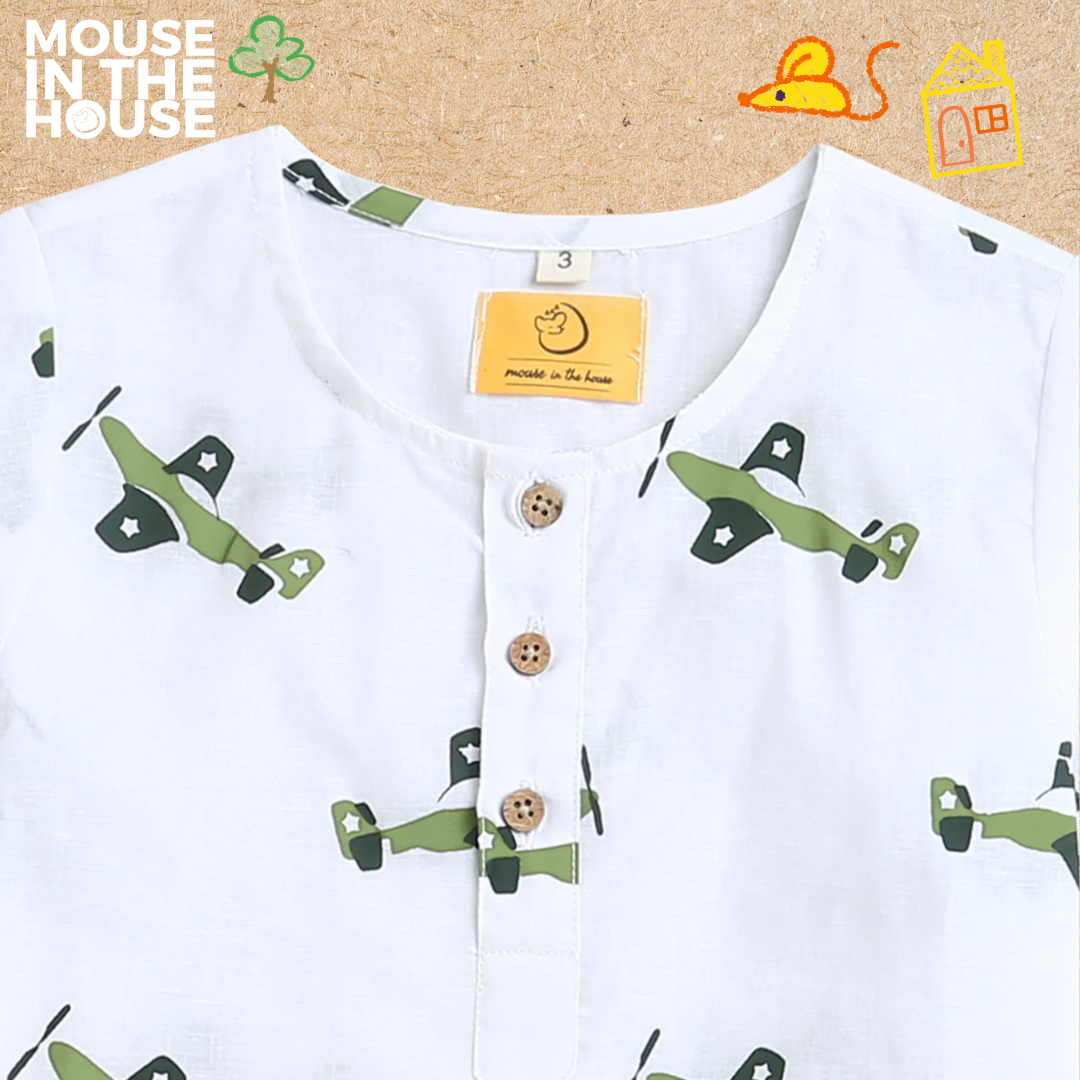 Fighter Plane- Unisex Nightwear