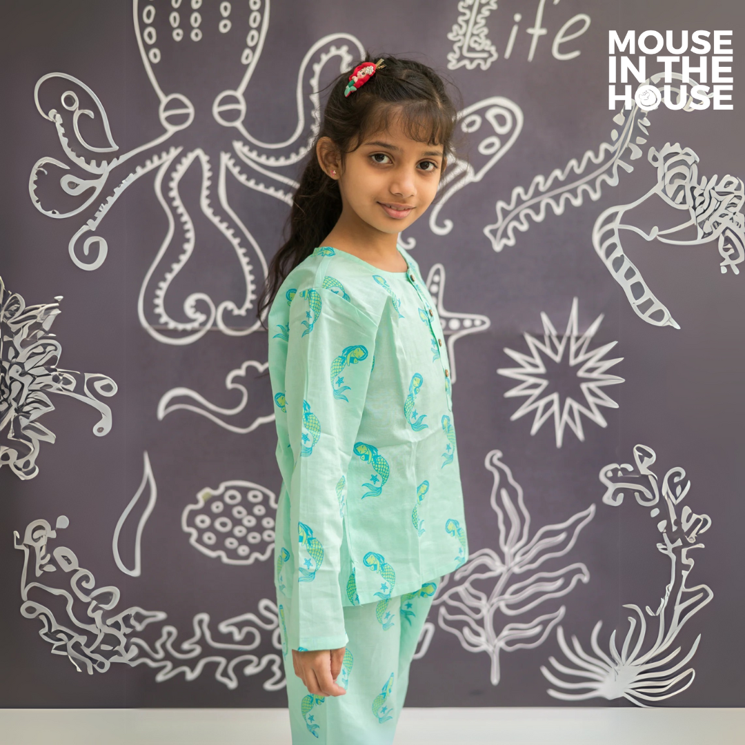 Adella The Mermaid- Unisex Nightdress