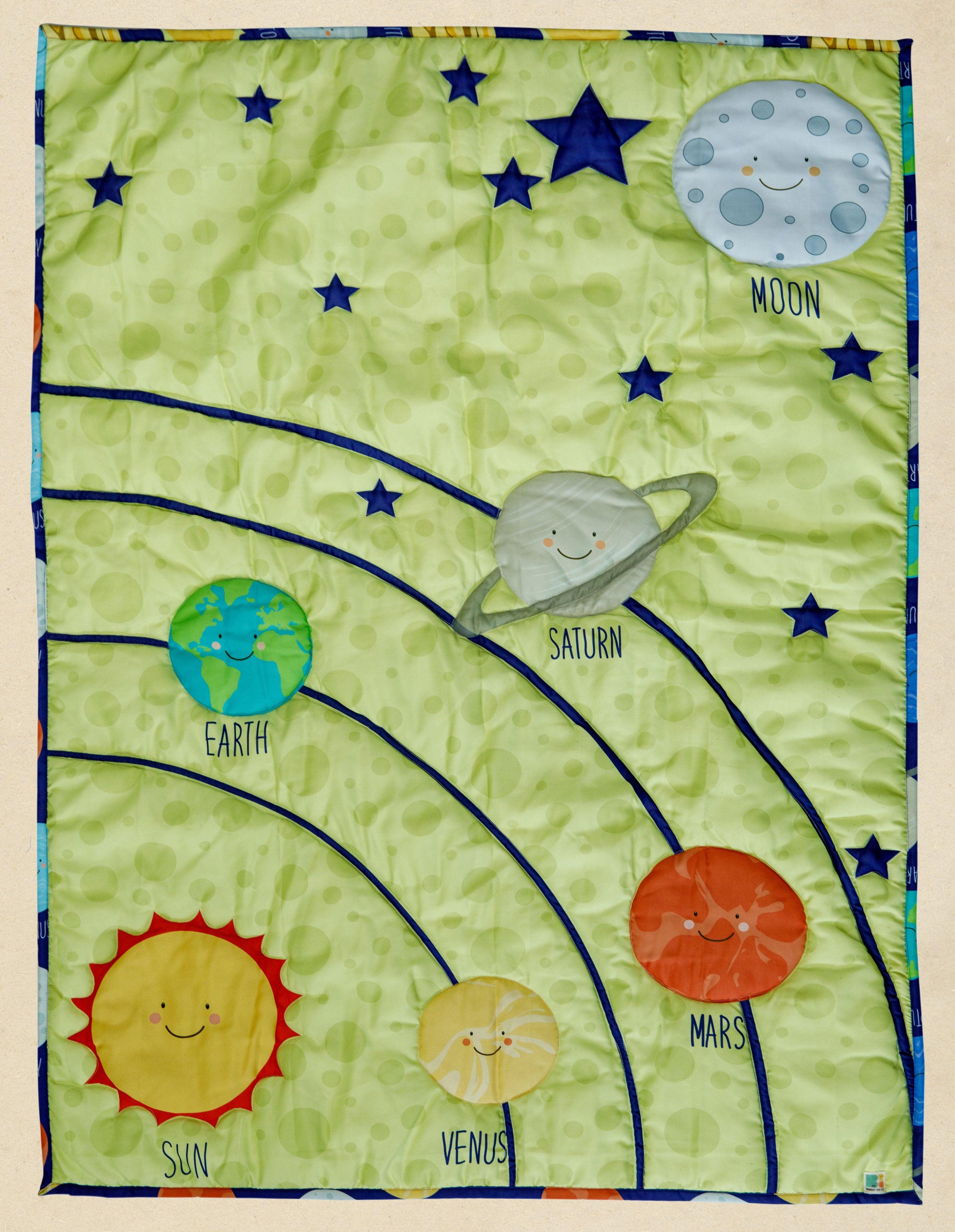 PRE ORDER | Orbiting Wonders quilt - Bombay Toy Company