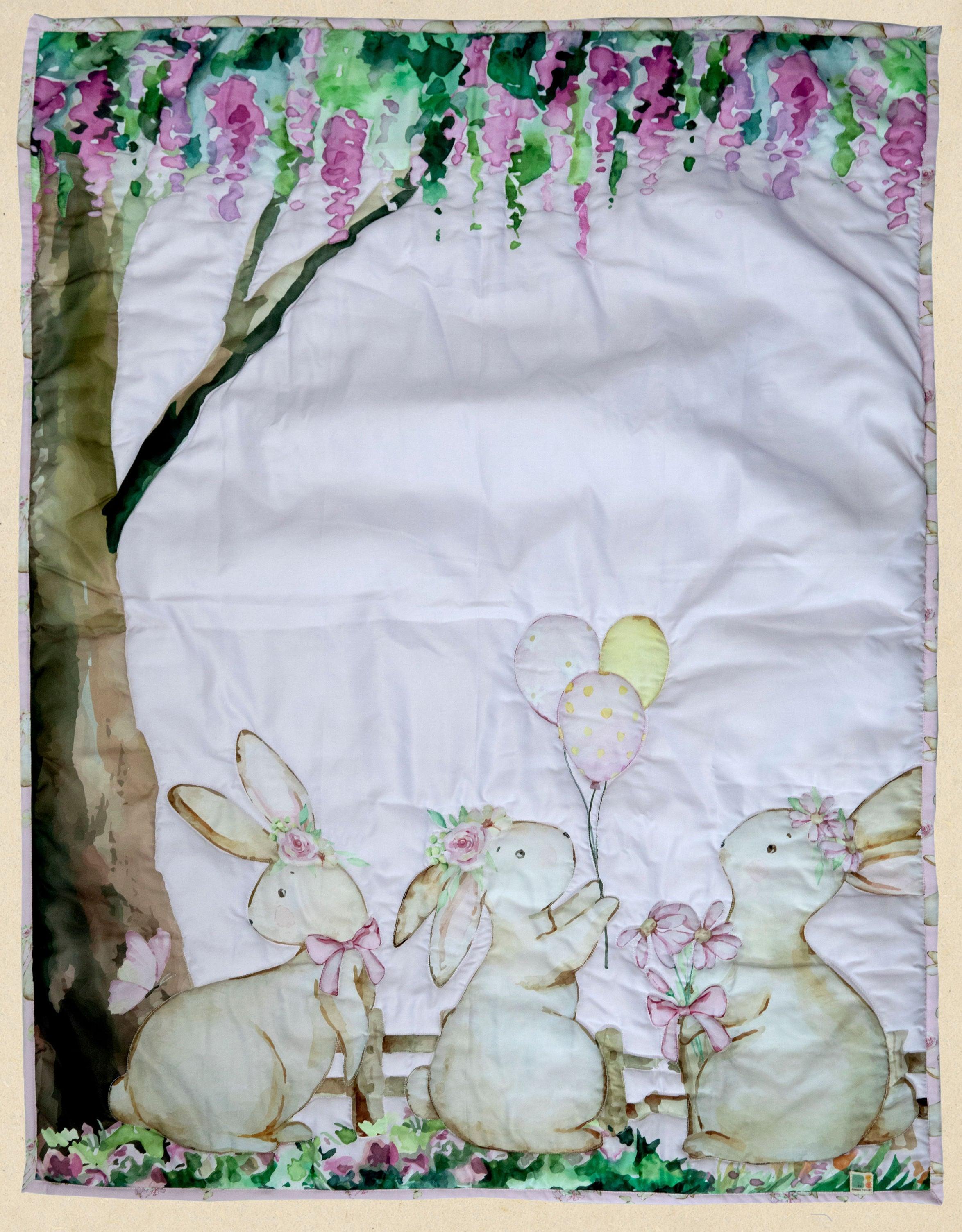 PRE ORDER | Bunnies Quilt - Bombay Toy Company