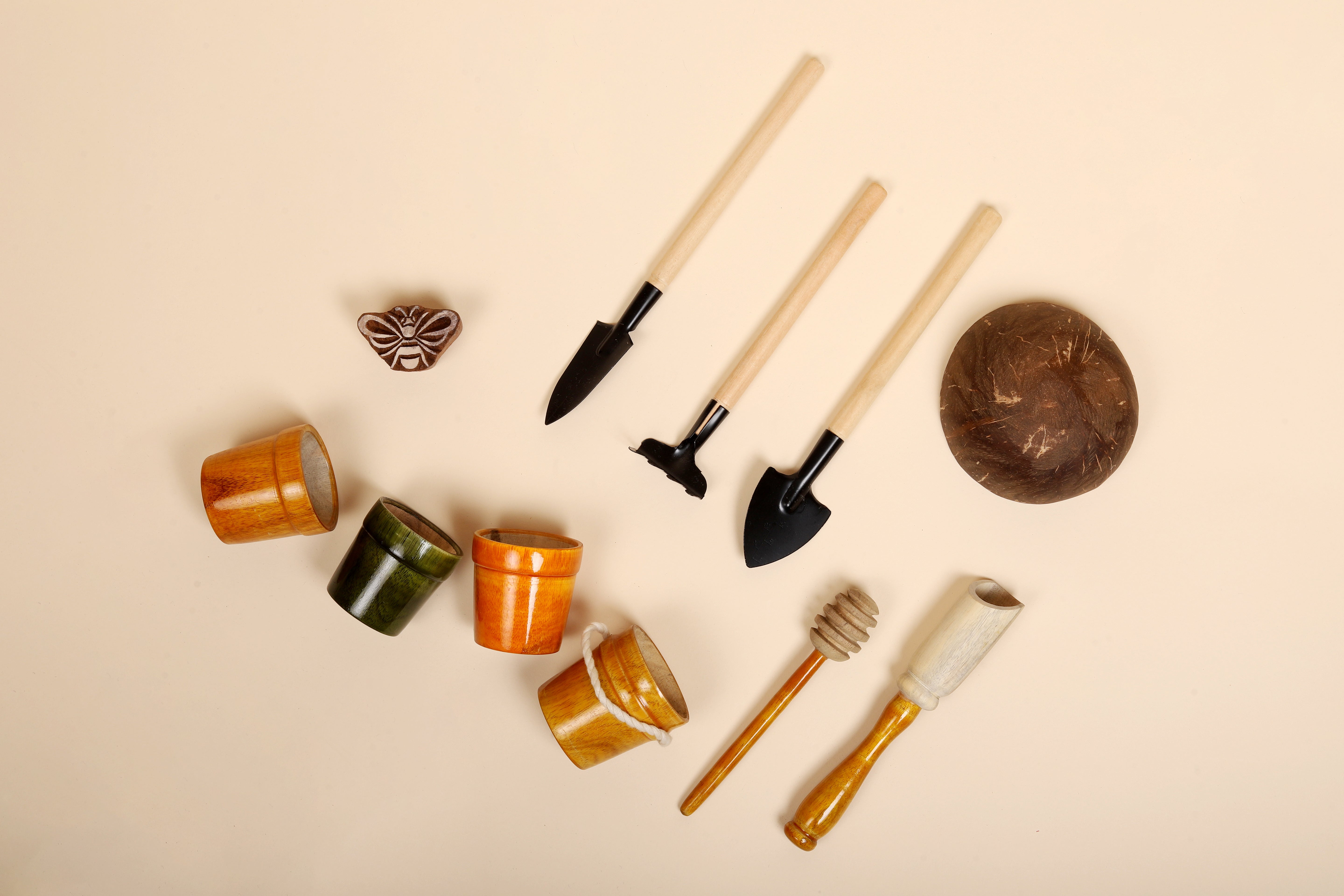 Wooden Gardening Toys | Sensory Toys for Kids