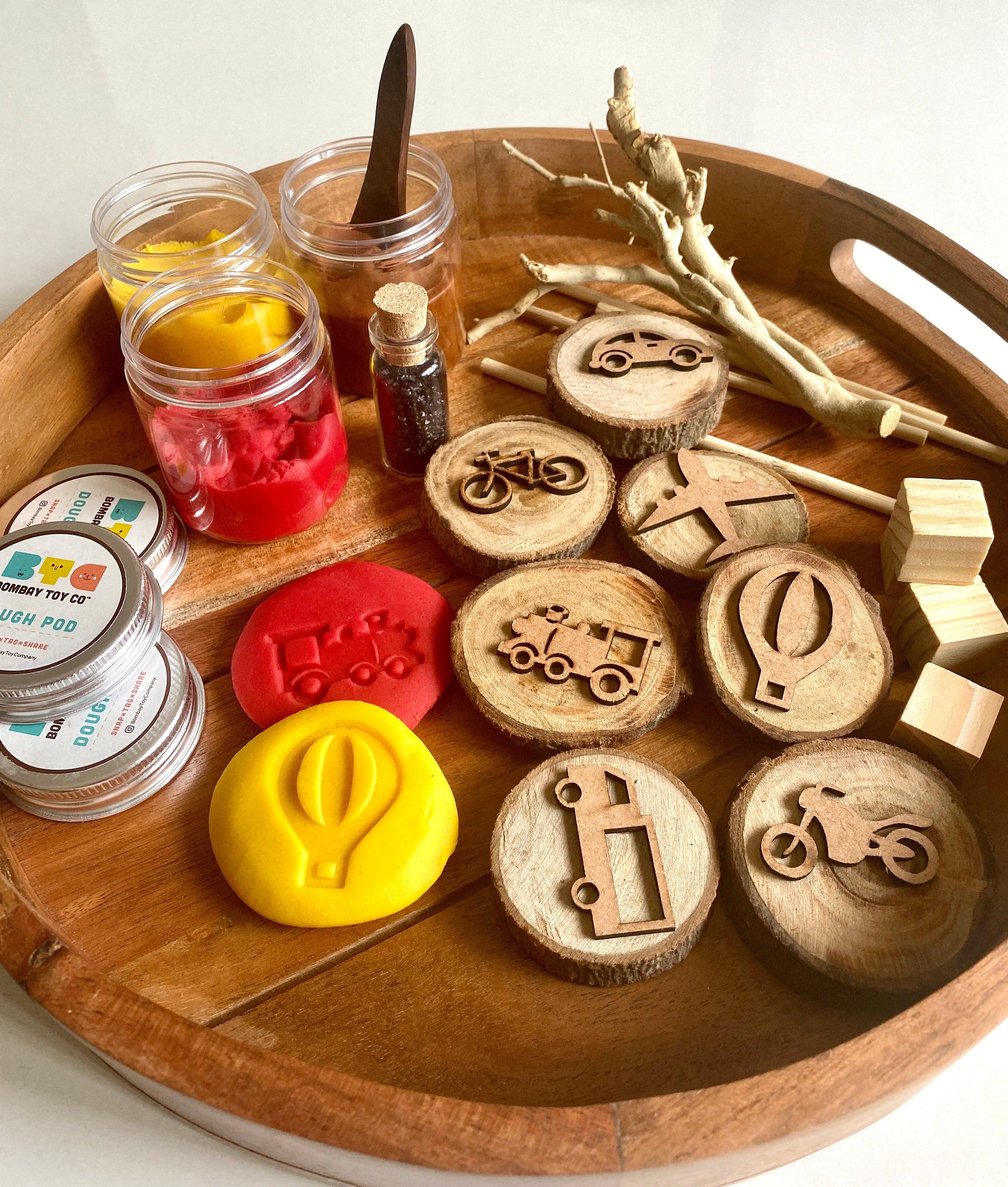 Play Dough Kit | Vehicle Theme | Sensory Play - Bombay Toy Company