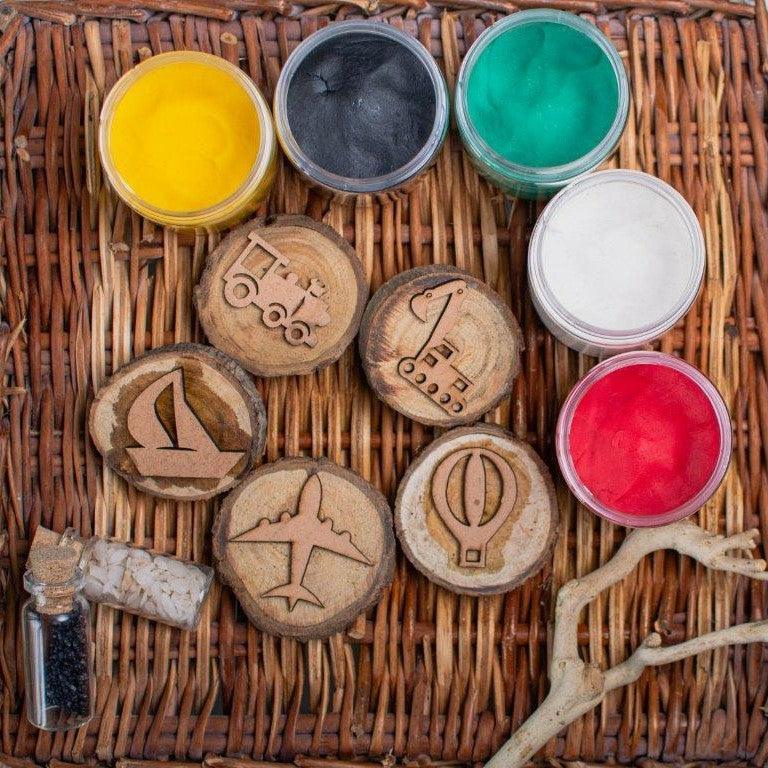 Play Dough Kit | Vehicle Theme | Sensory Play - Bombay Toy Company