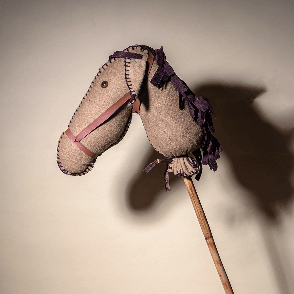 Handcrafted Hobby Horse | Pretend Play - Bombay Toy Company