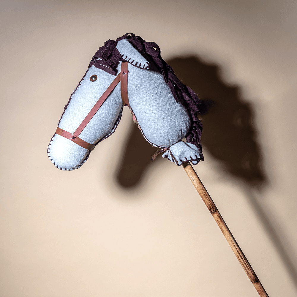 Handcrafted Hobby Horse | Pretend Play - Bombay Toy Company