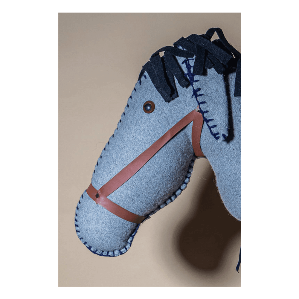 Handcrafted Hobby Horse | Pretend Play - Bombay Toy Company