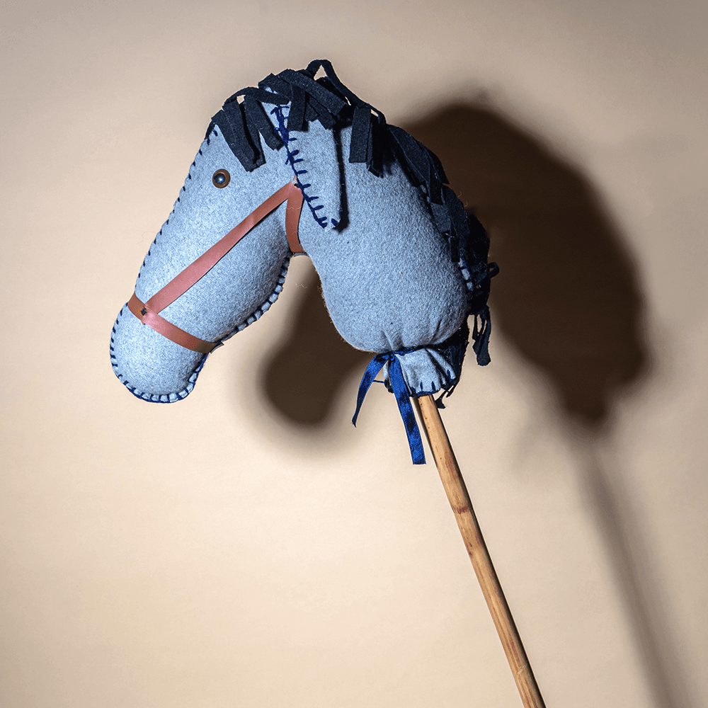 Handcrafted Hobby Horse | Pretend Play - Bombay Toy Company