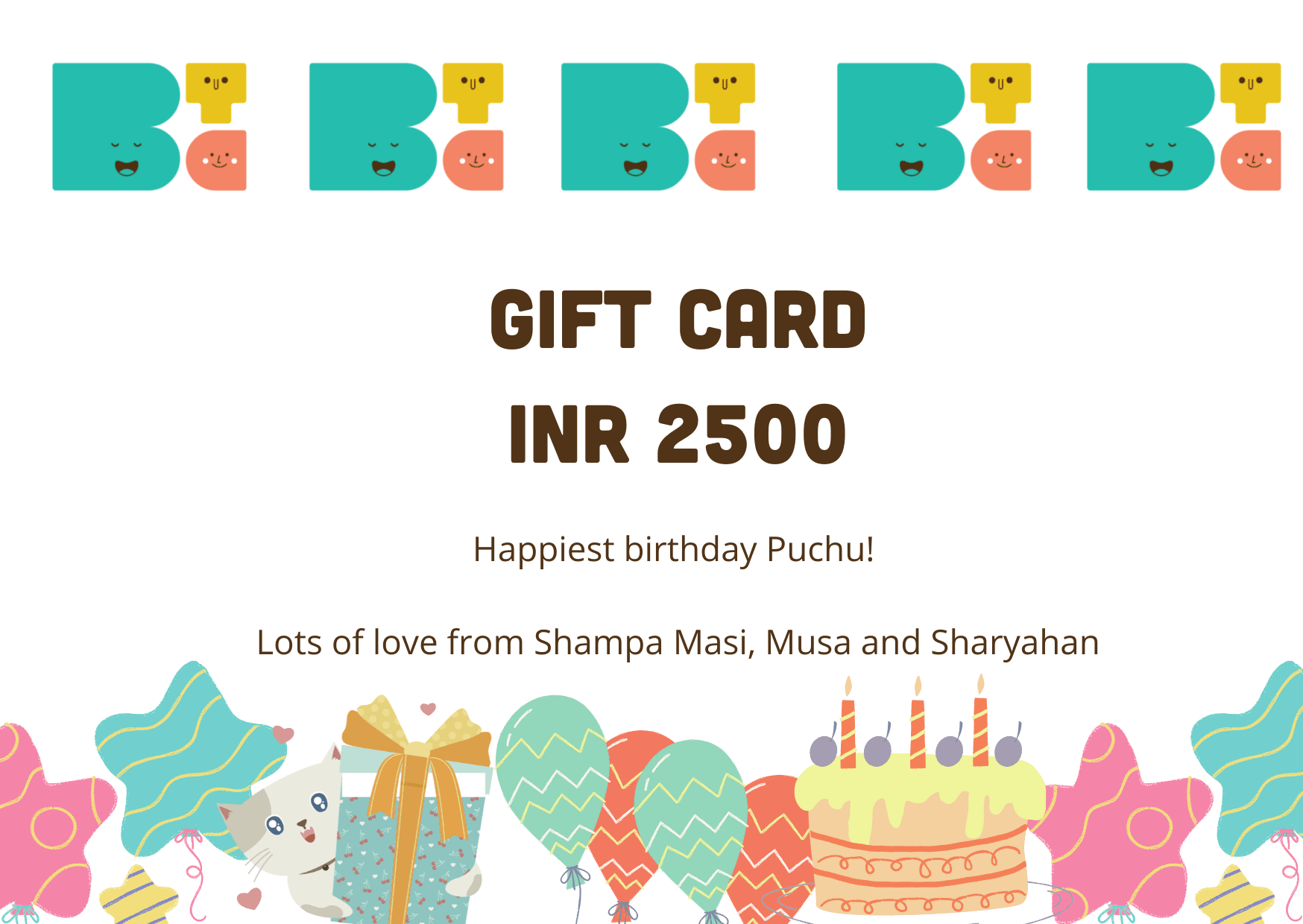 Bombay Toy Company Gift Card - Bombay Toy Company