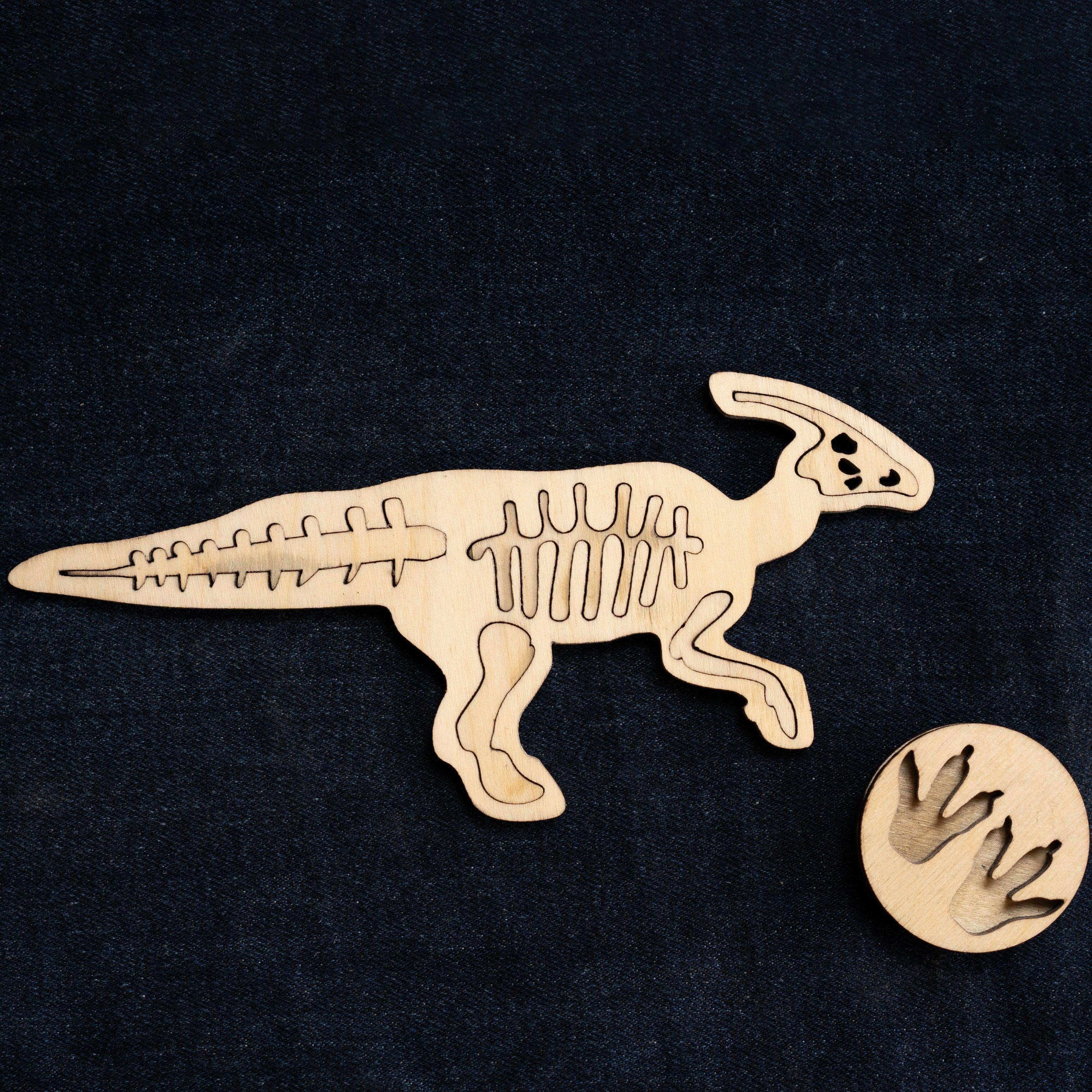Montessori Puzzle Toy | Dinosaur Fossil Puzzle Toy | Set of 4 - Bombay Toy Company