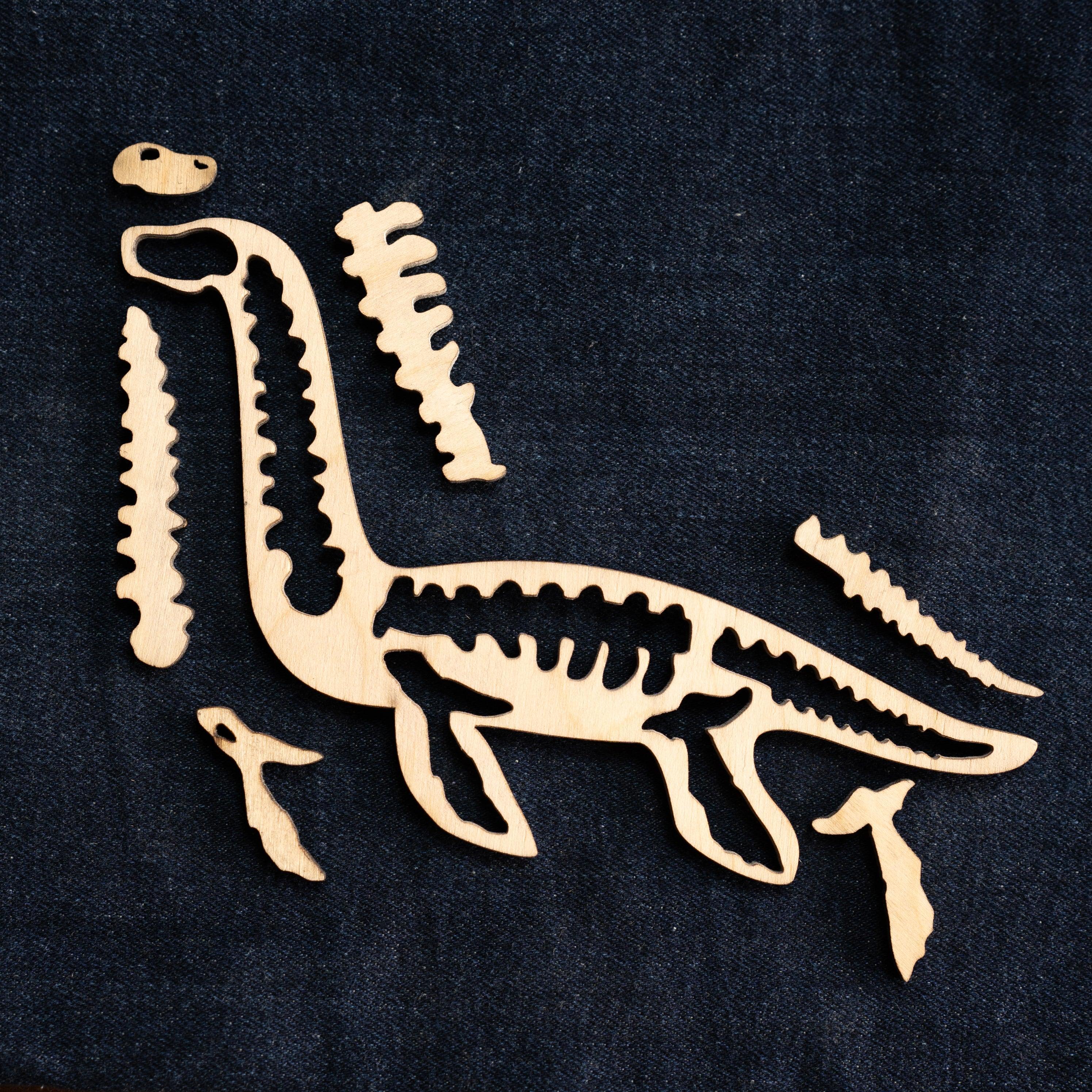 Montessori Puzzle Toy | Dinosaur Fossil Puzzle Toy | Set of 4 - Bombay Toy Company