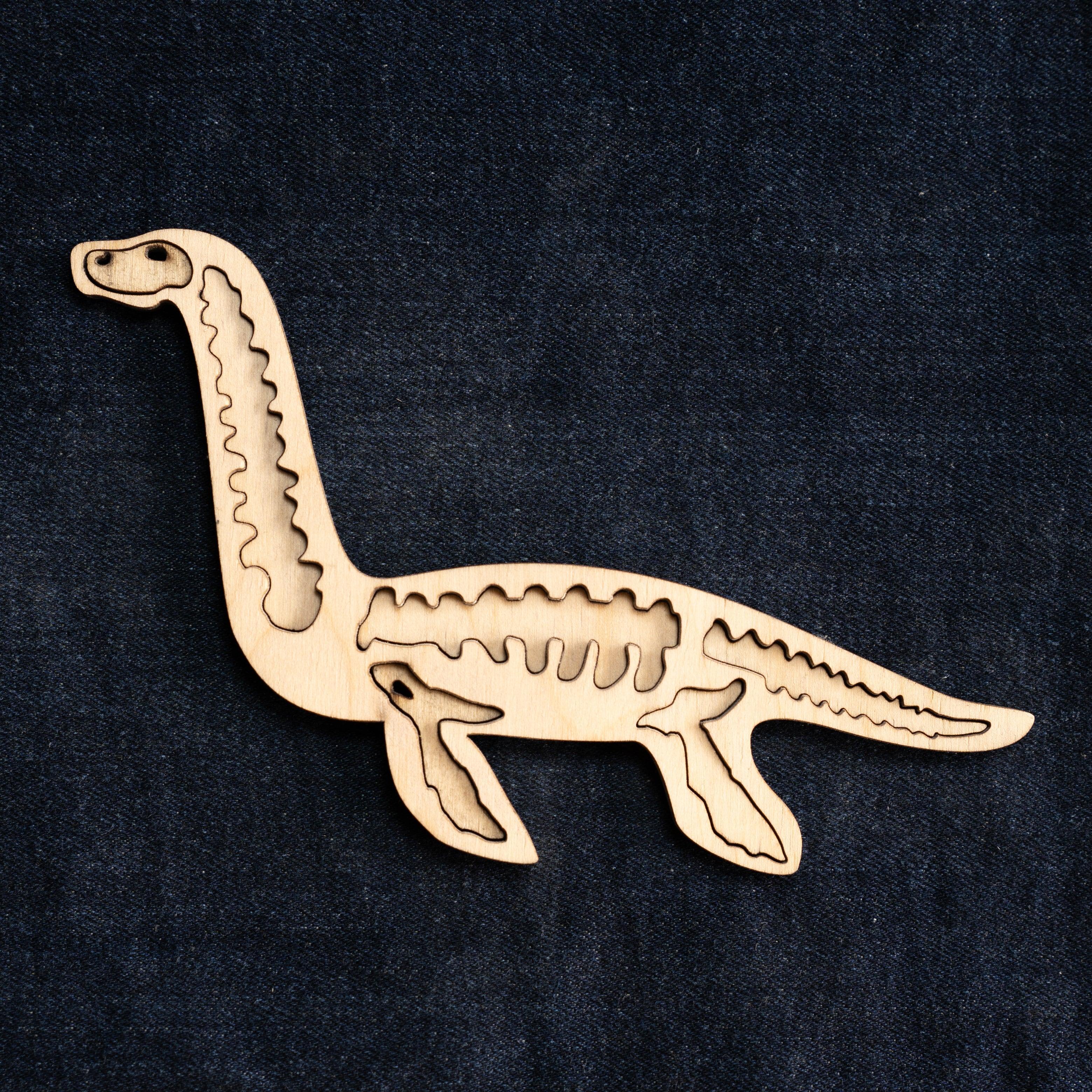 Montessori Puzzle Toy | Dinosaur Fossil Puzzle Toy | Set of 4 - Bombay Toy Company