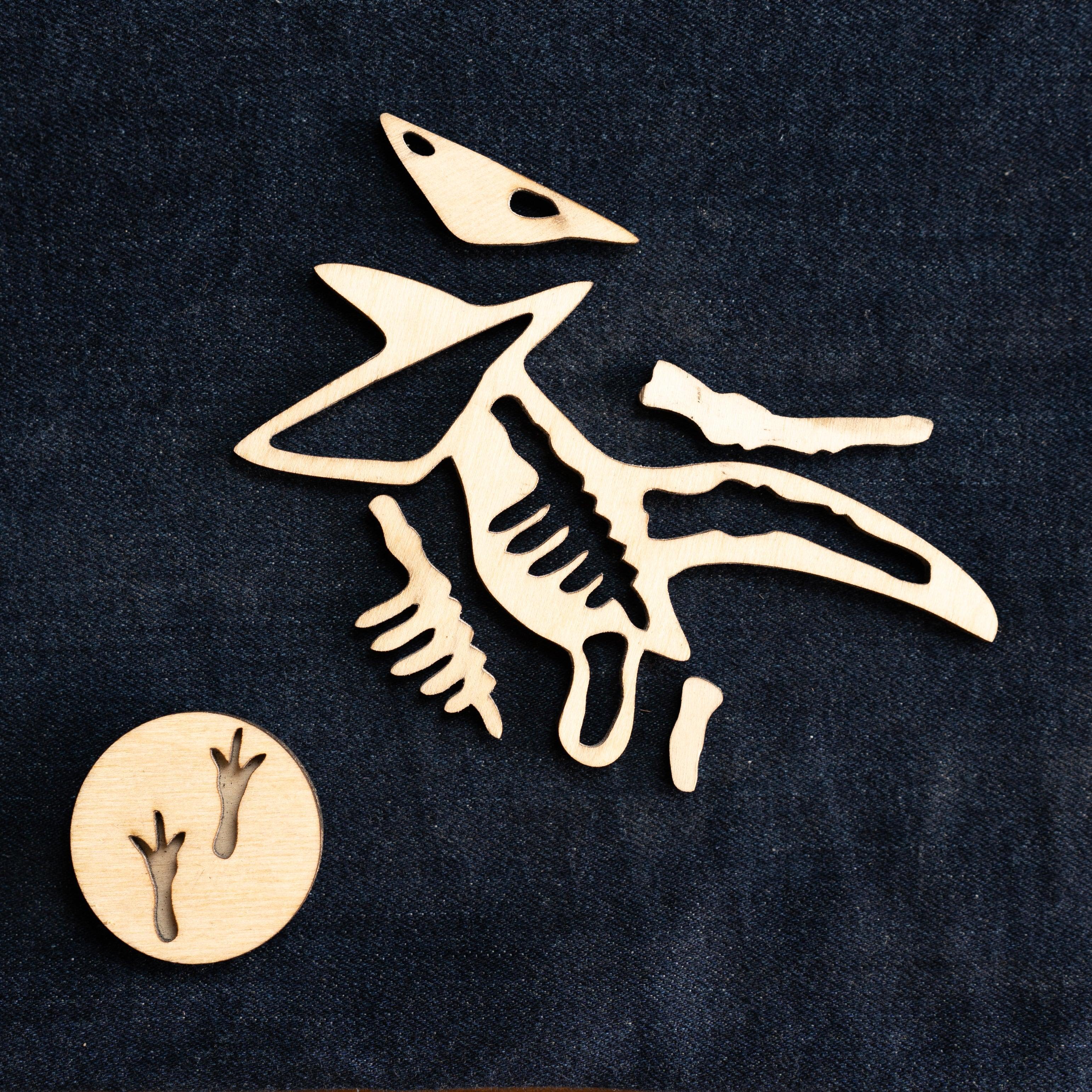 Montessori Puzzle Toy | Dinosaur Fossil Puzzle Toy | Set of 4 - Bombay Toy Company