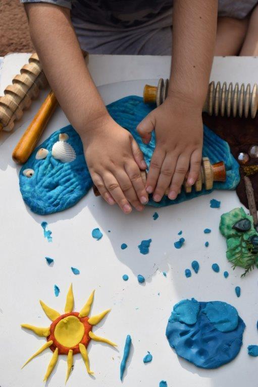 Wooden Play Dough Tools | Sensory Toys for Kids - Bombay Toy Company