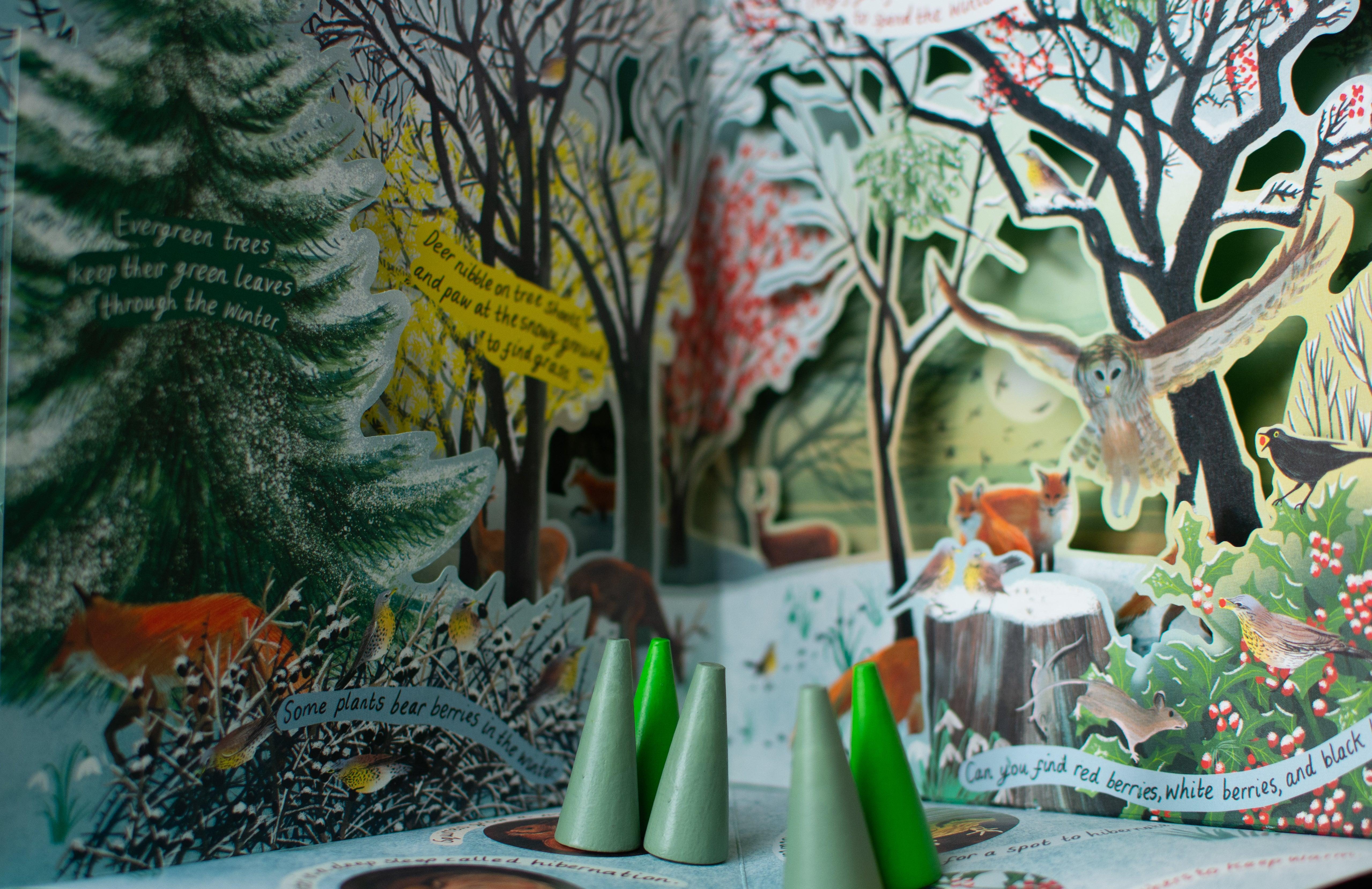 Wooden Loose Parts | Cones | Midnight Forest, Raging Sun and Balmy Afternoon - Bombay Toy Company