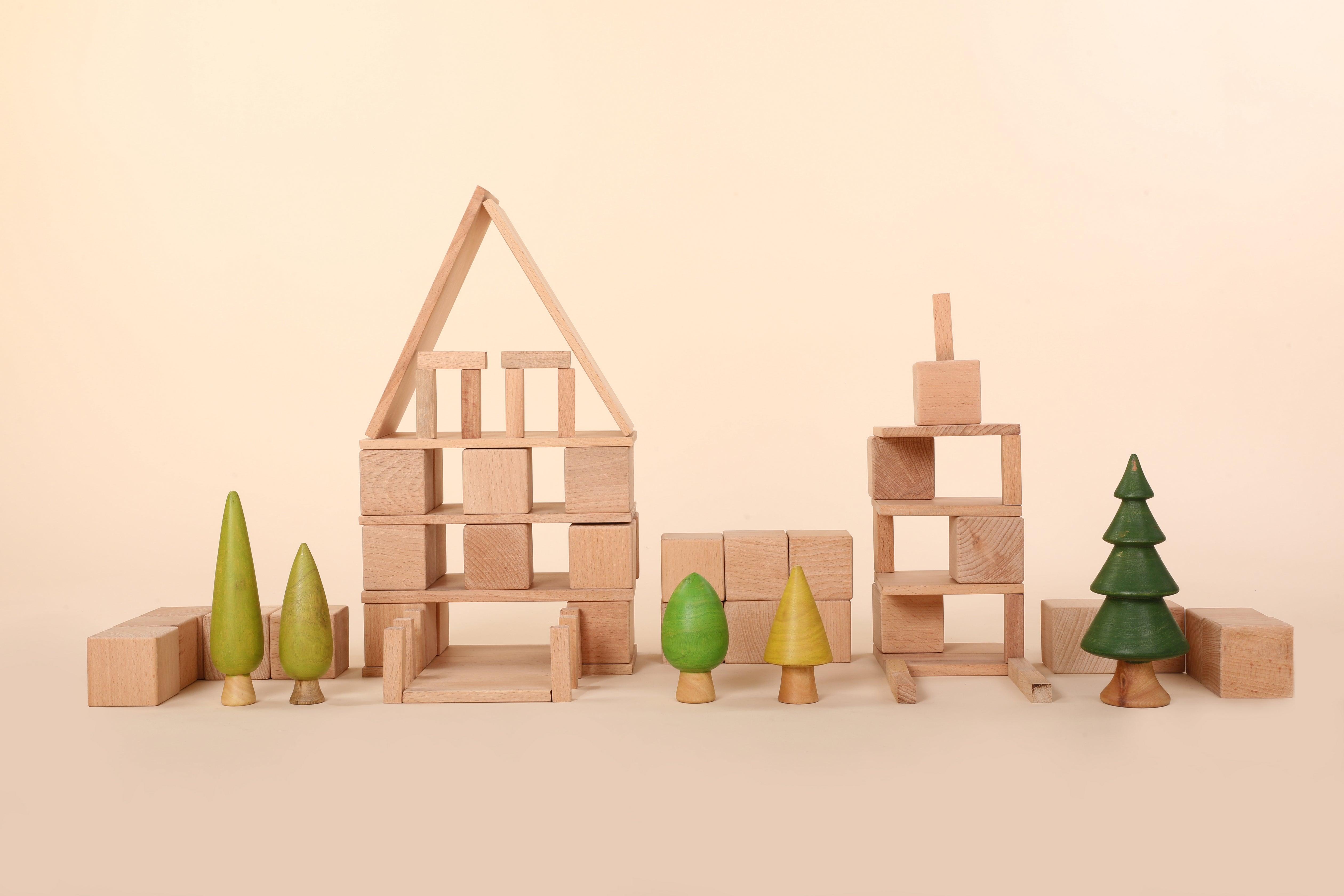 Wooden Blocks Toy -  Cheerie Pack