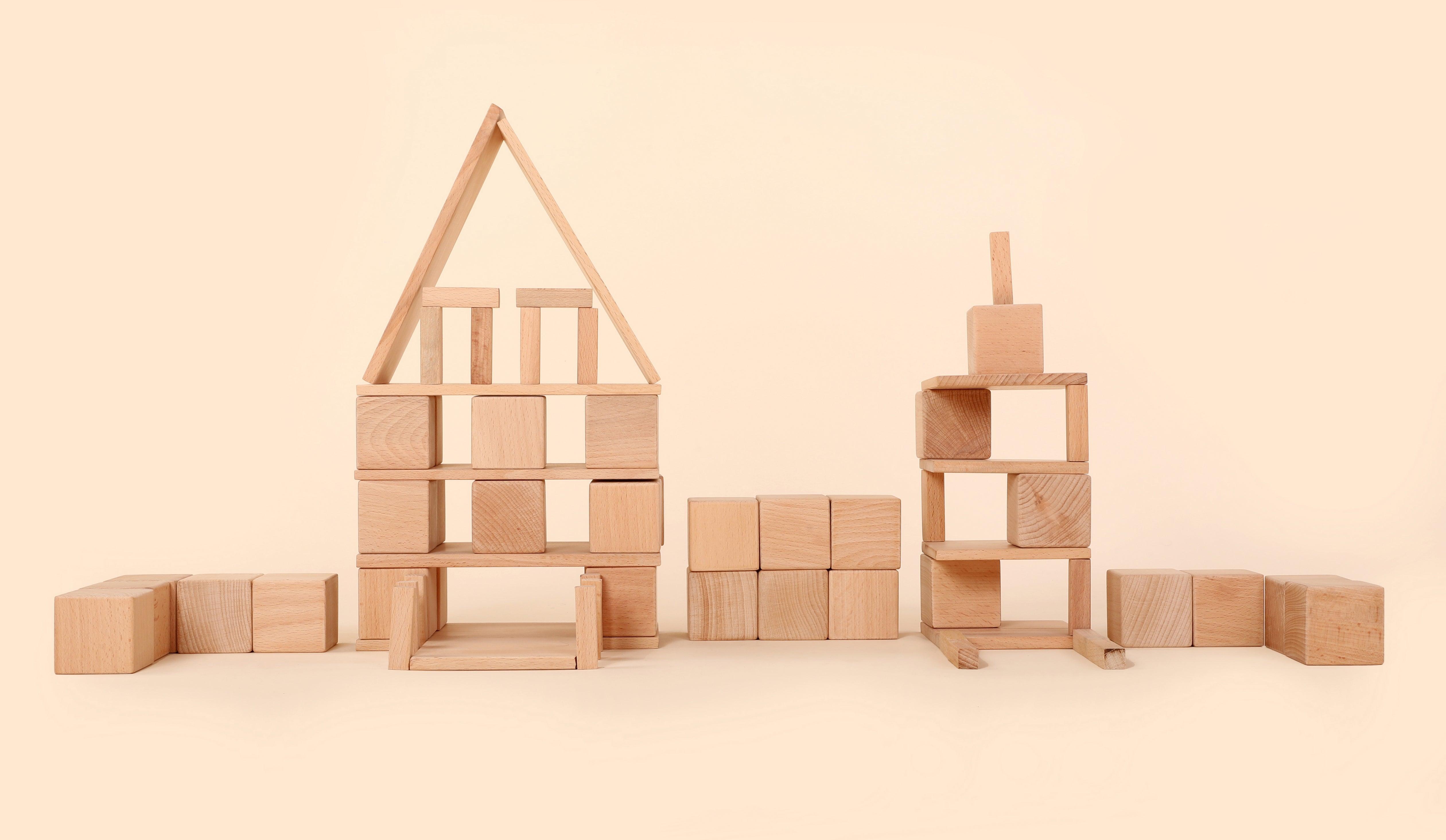 Wooden Blocks Toy -  Cheerie Pack