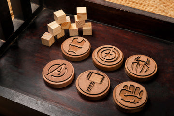 Play Dough Wooden Stamps | Superheroes