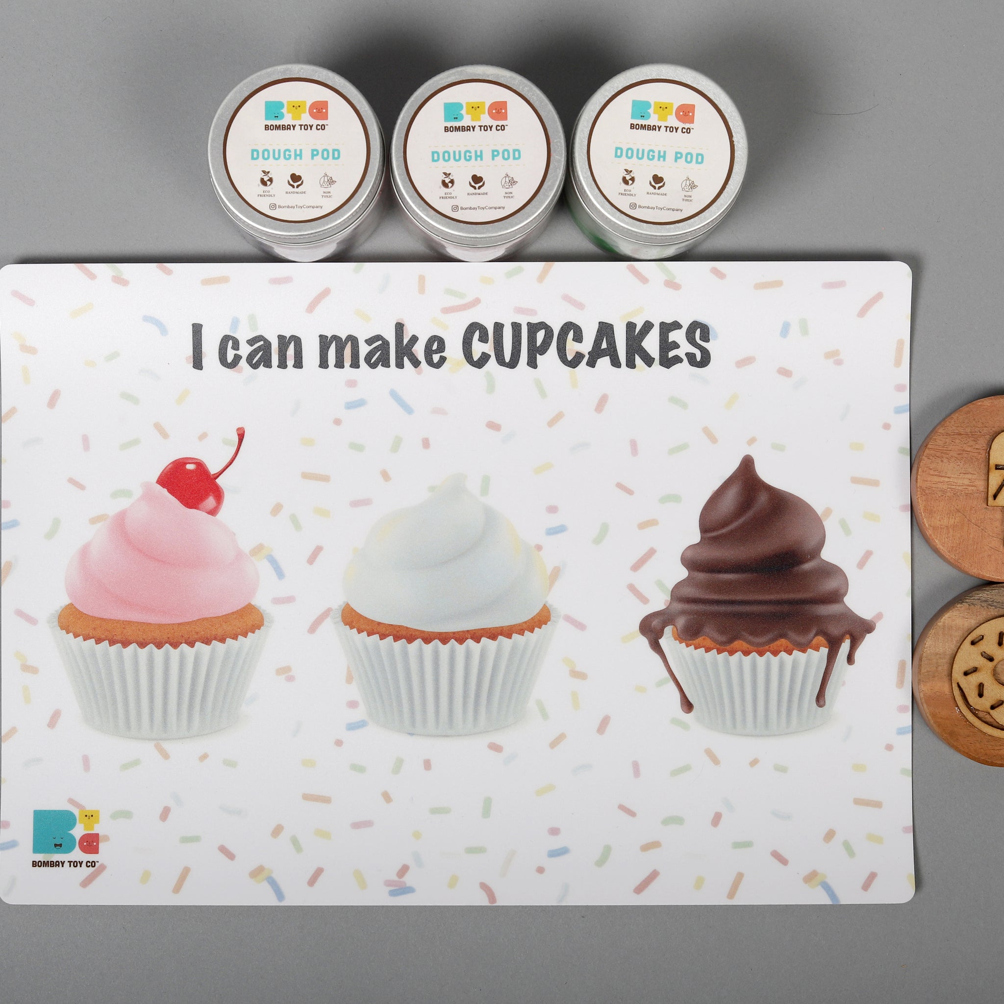 Play Dough Kit | I can make Cup Cakes