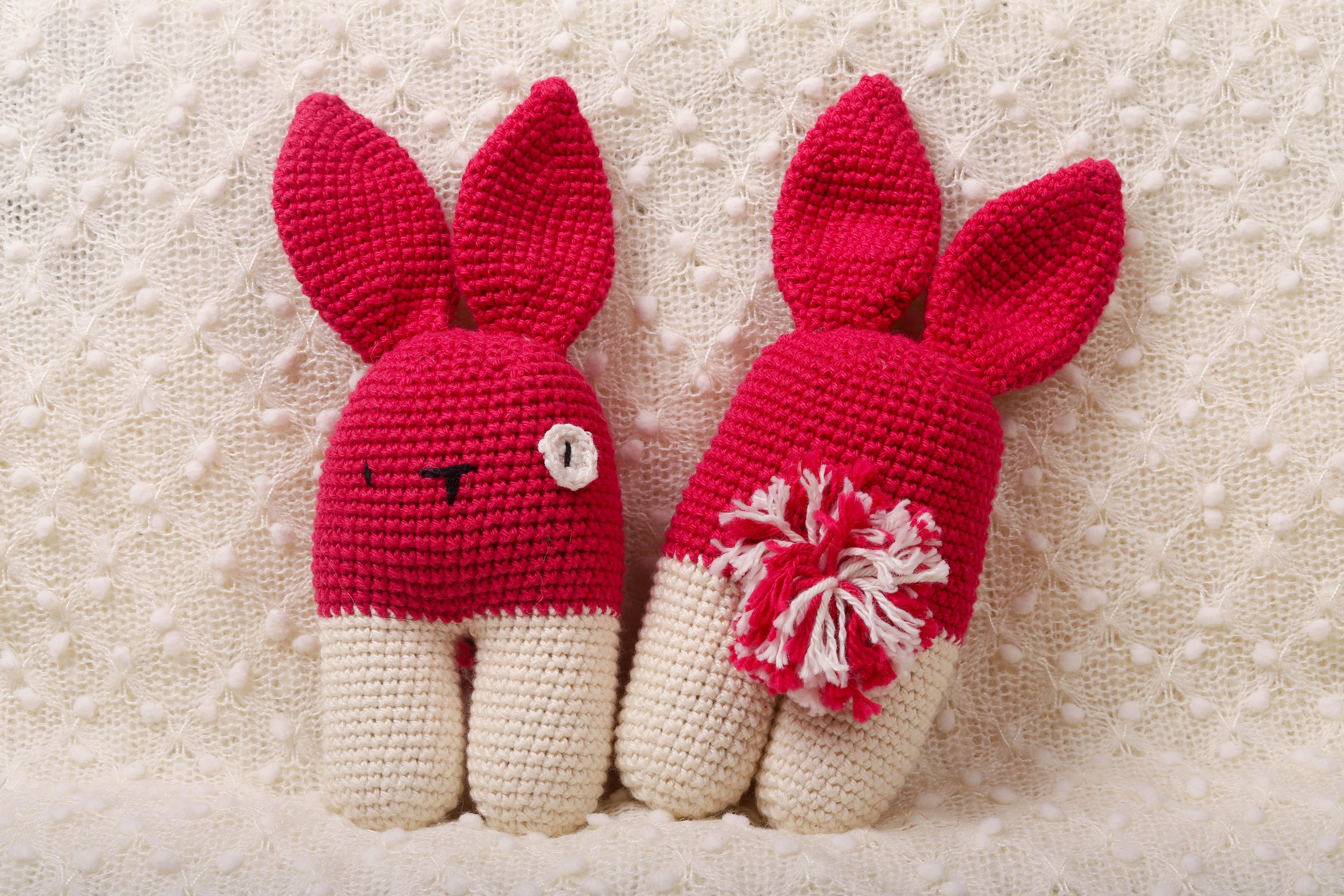Crochet Rattle for Babies | Bubblegum Rattle image 3