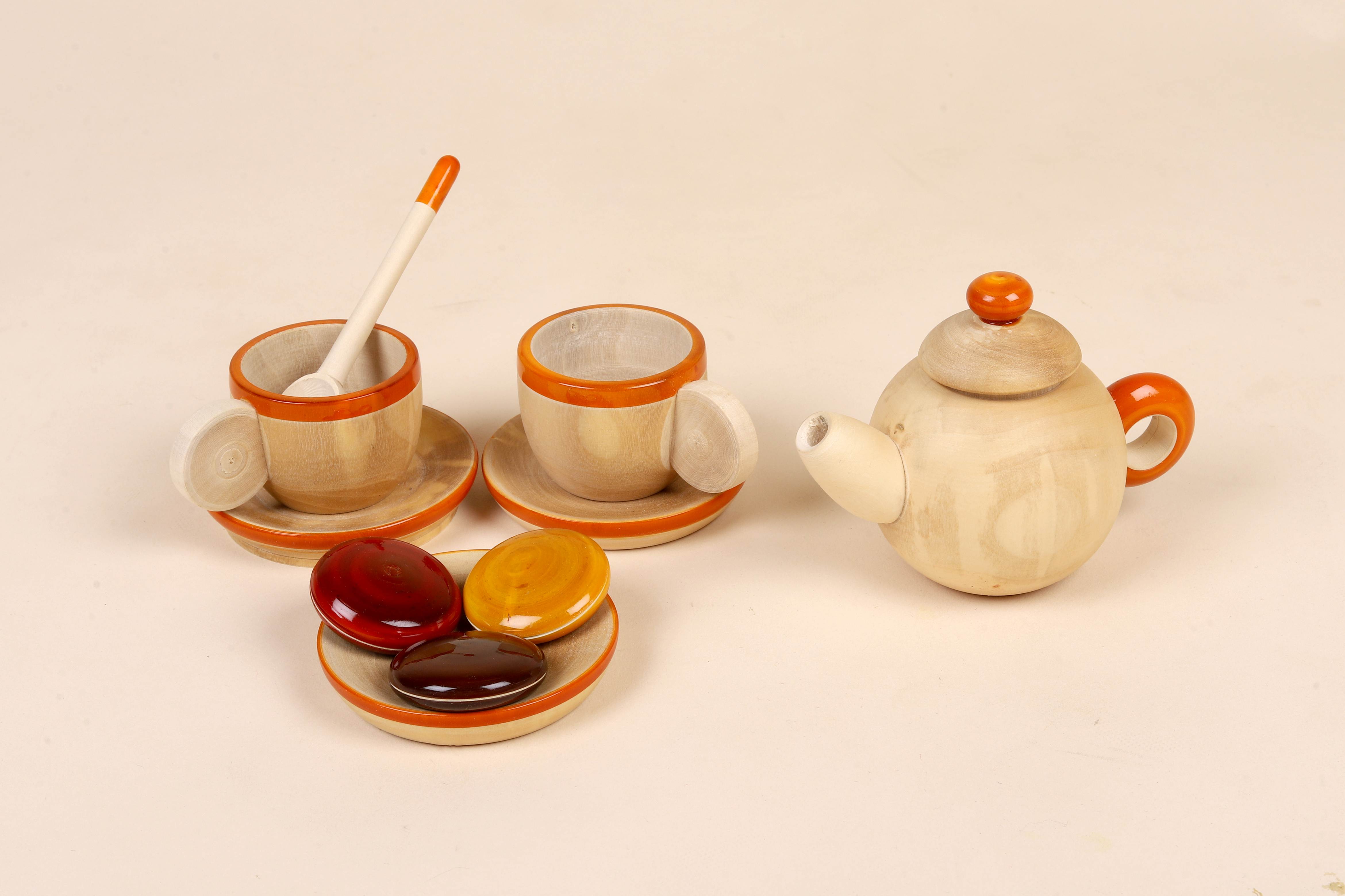 Wooden Tea Party Set – A Timeless Invitation to Imaginative Play