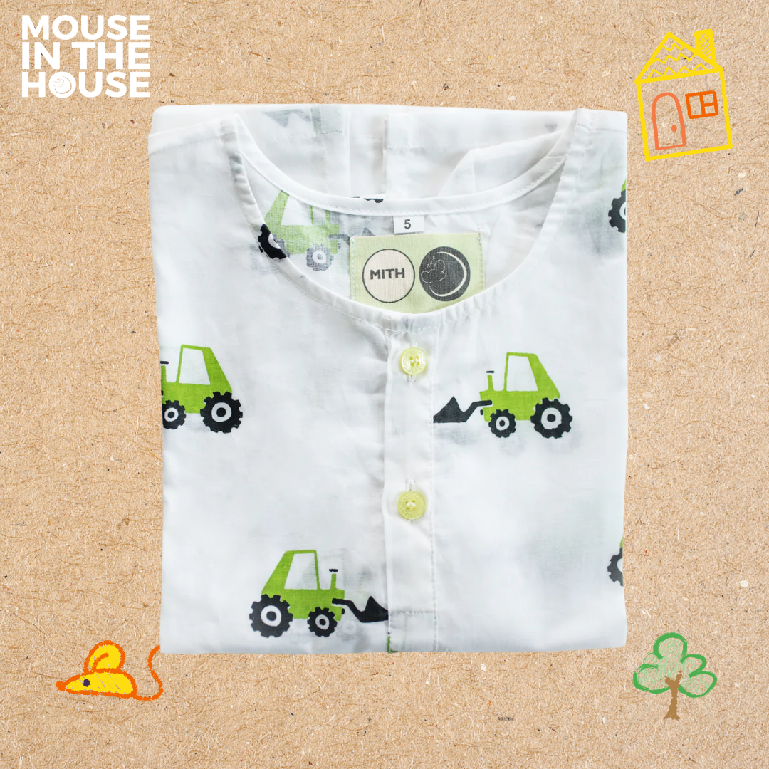 Scoopy Excavator- Unisex Nightdress