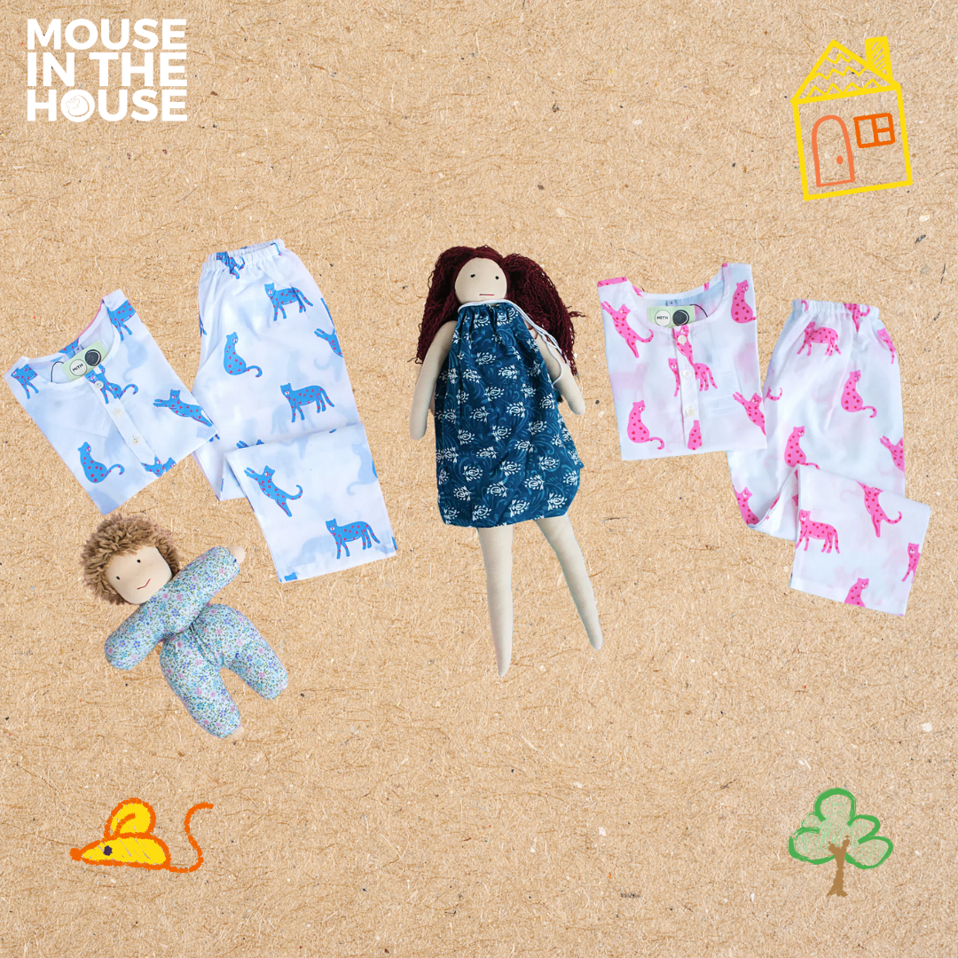 Blue Panther- Unisex Nightdress