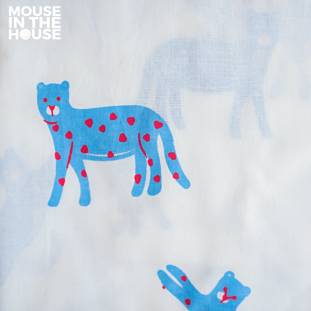 Blue Panther- Unisex Nightdress