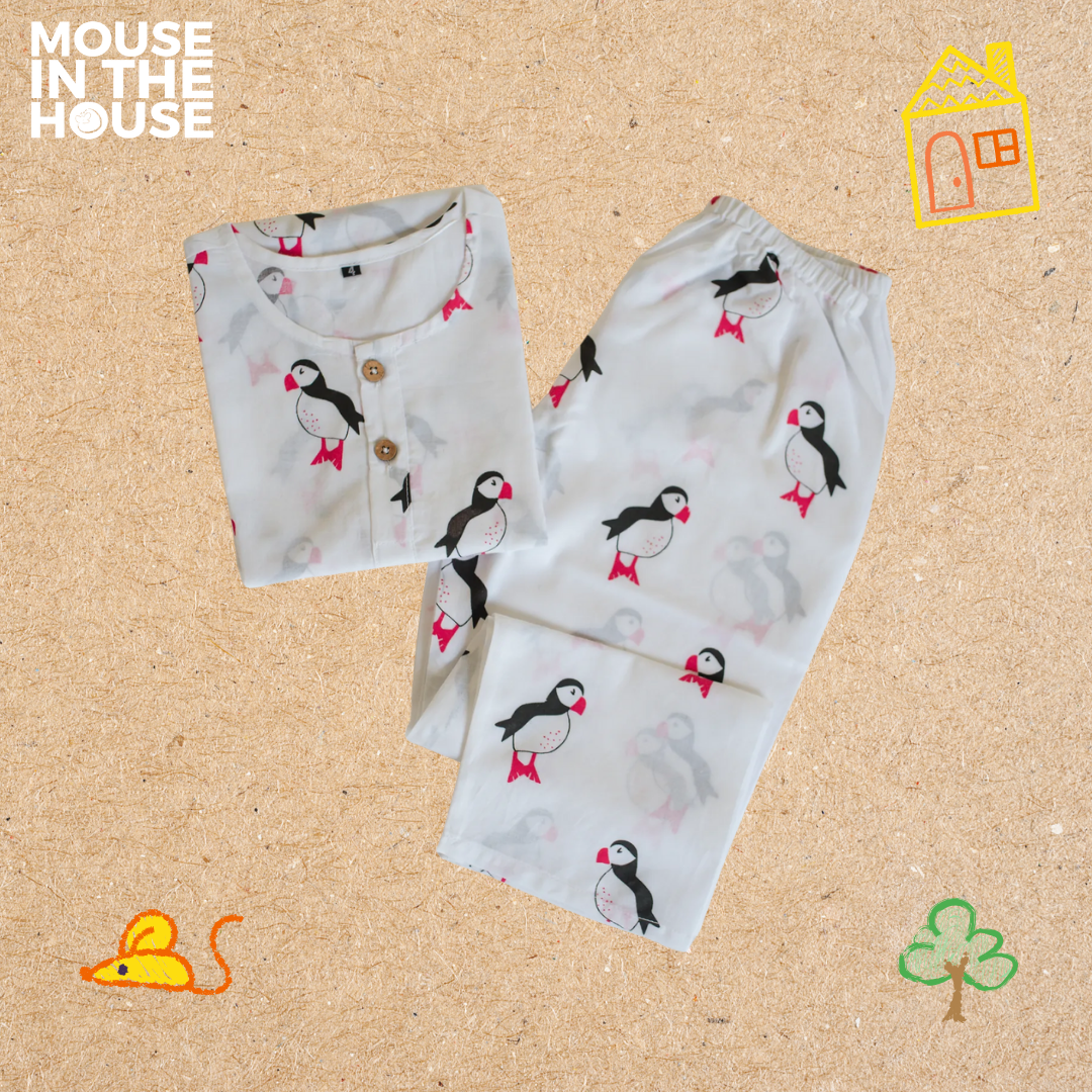 Mr.Puffin- Unisex Nightdress