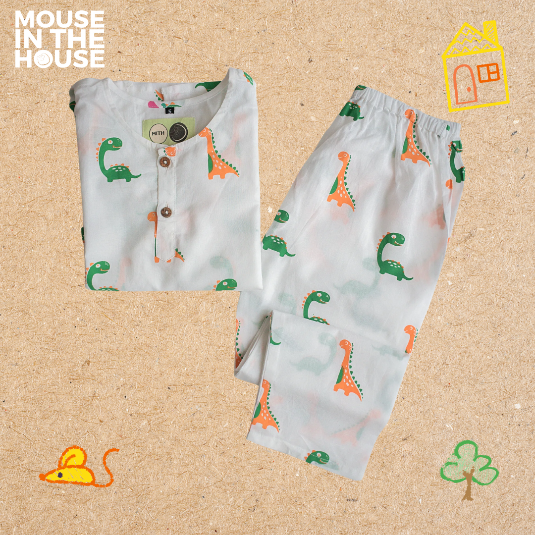 Dino Friends- Unisex Nightdress